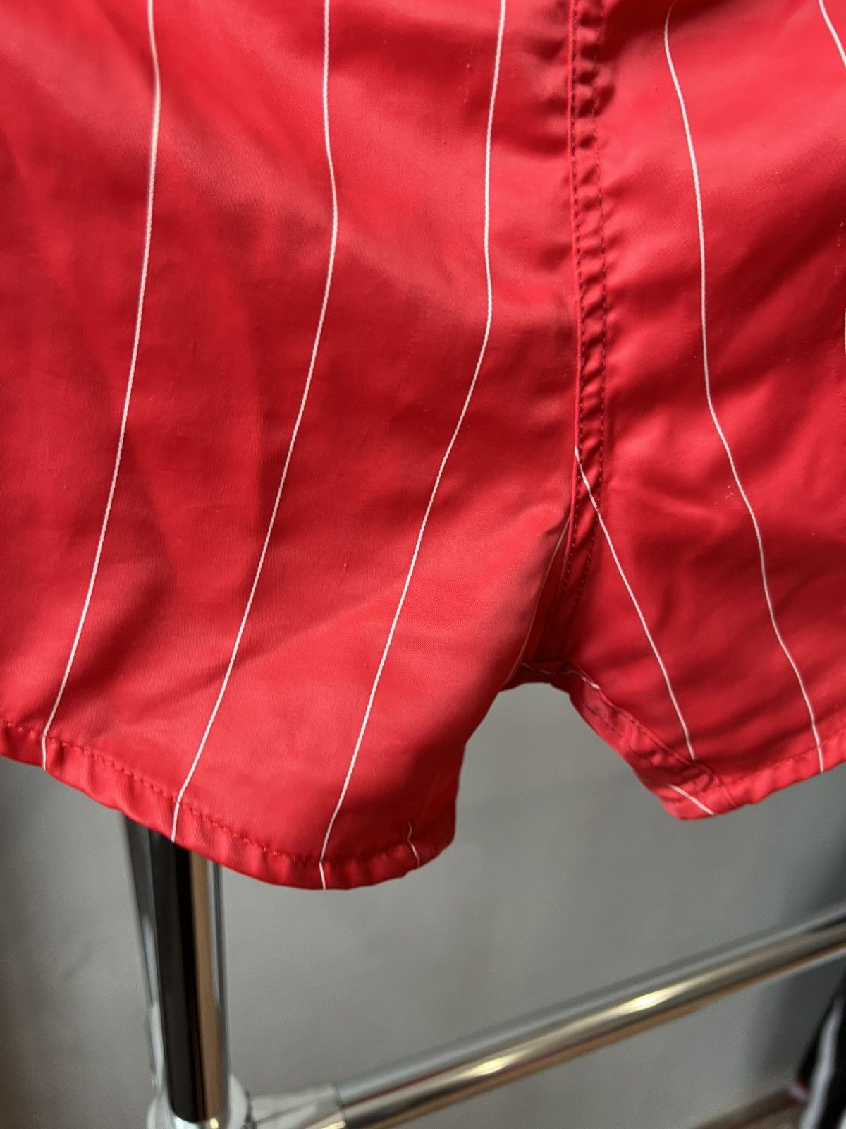 Adidas ADIDAS ARMY SPRINTER ICONIC SHORTS 80’S Racer RETRO NYLON Size US L / EU 52-54 / 3 - 7 Thumbnail