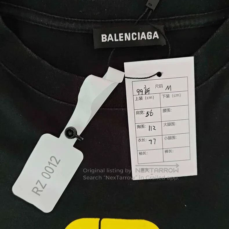 Other Balenciaga Buckle Short Sleeve Size US M / EU 48-50 / 2 - 2 Thumbnail