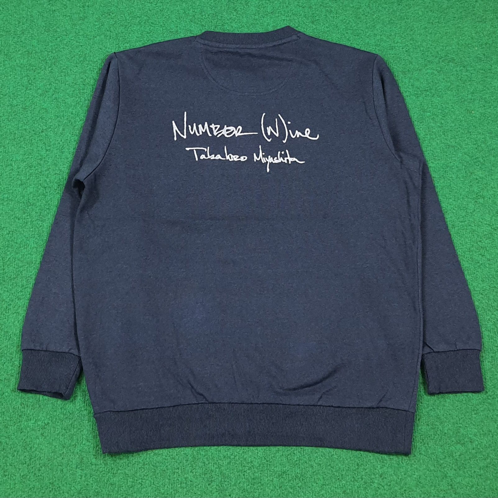 Kansai Yamamoto Kansai Yamamoto Custom Number Nine Logo Sweatshirt C278N17 Size US L / EU 52-54 / 3 - 1 Thumbnail