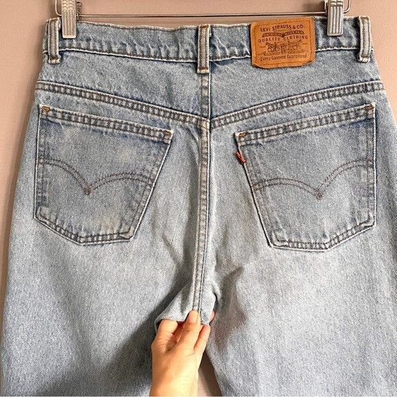 Levi's Vintage Levi's Orange Tab Straight Jeans - 30" (cropped) Size 30" / US 8 / IT 44 - 10 Thumbnail