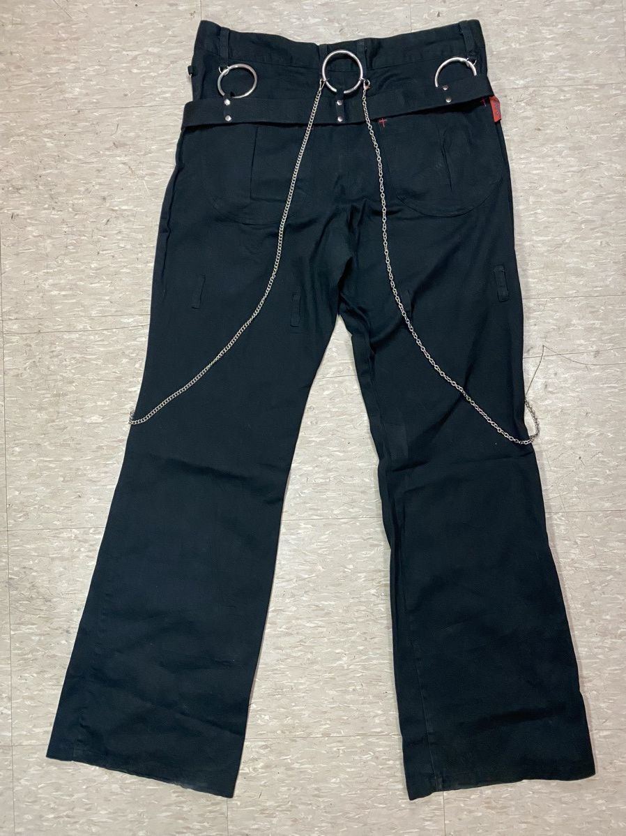 Japanese Brand × Seditionaries Mad punk gothic bondage pants Size US 33 - 4 Thumbnail
