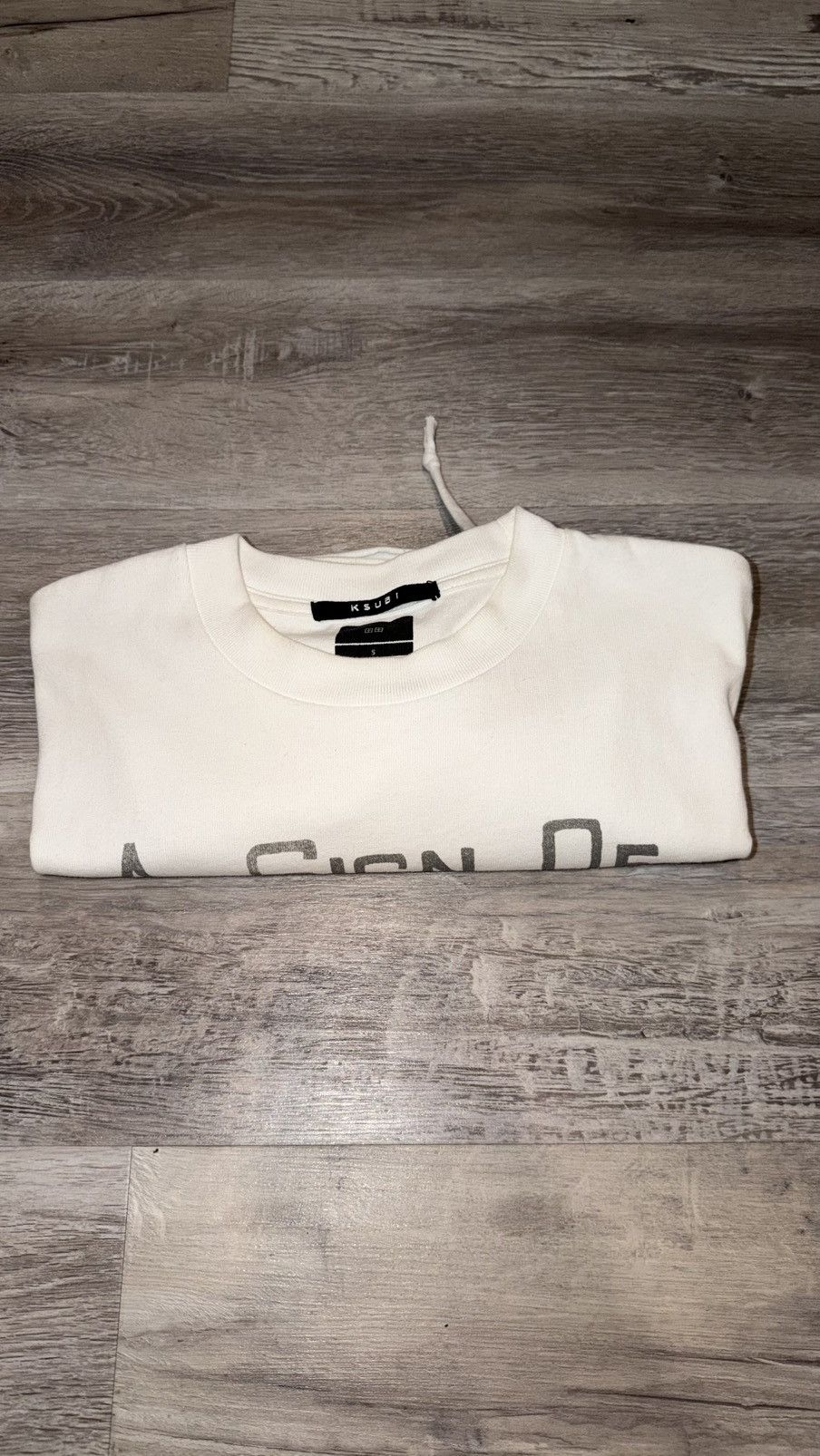 Ksubi Ksubi White "A sign of the Times" tee Size US S / EU 44-46 / 1 - 6 Thumbnail