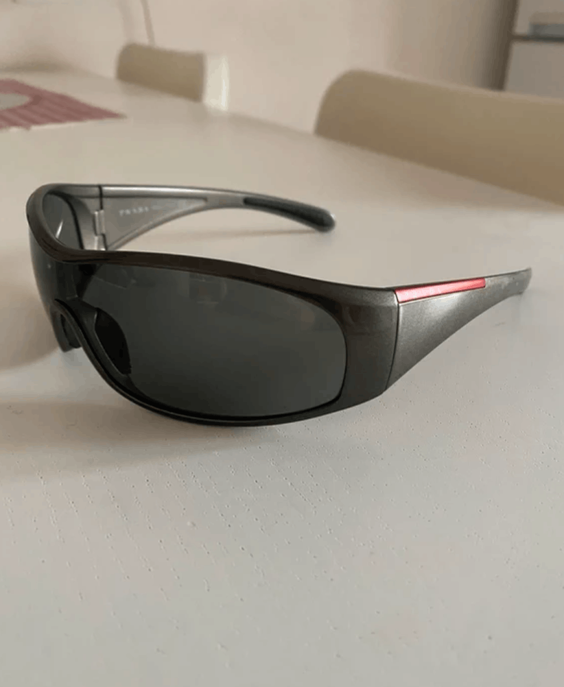 Prada PRADA Sunglasses SPS Sport Luna Rossa Flame Star Mask Size ONE SIZE - 2 Thumbnail