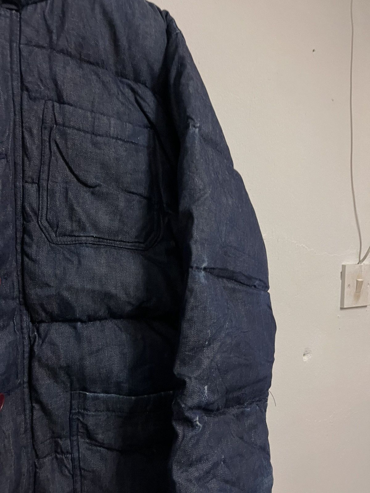 Blue Blue Japan 💥COLLECTORS ITEM💥BLUE BLUE JAPAN X HR MARKET INDIGO DENIM Size US L / EU 52-54 / 3 - 11 Thumbnail