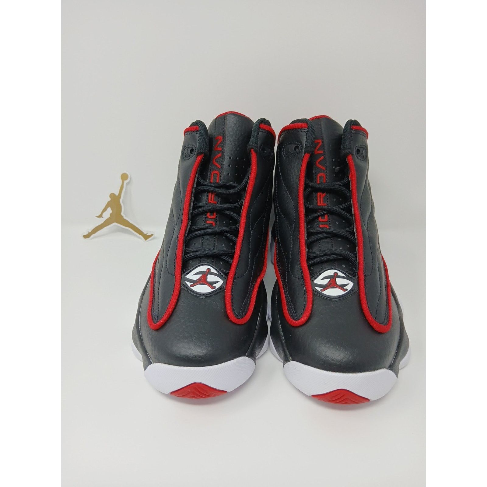 Jordan Brand Air Jordan Pro Strong GS Bred Black Sneakers Kids Size 6.5Y Size US 6.5 / EU 39-40 - 17 Thumbnail
