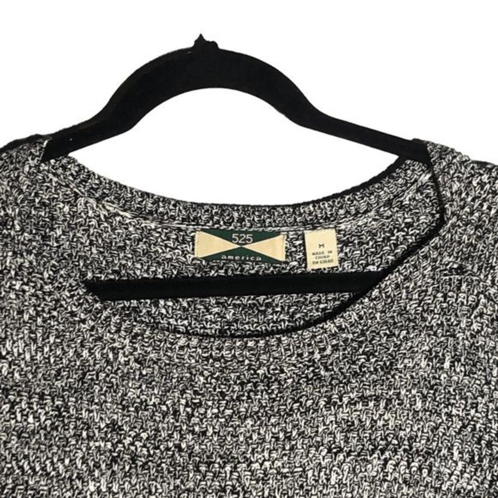 525 America 525 America Pullover Sweater Gray 100% Cotton Size Medium Size M / US 6-8 / IT 42-44 - 3 Thumbnail