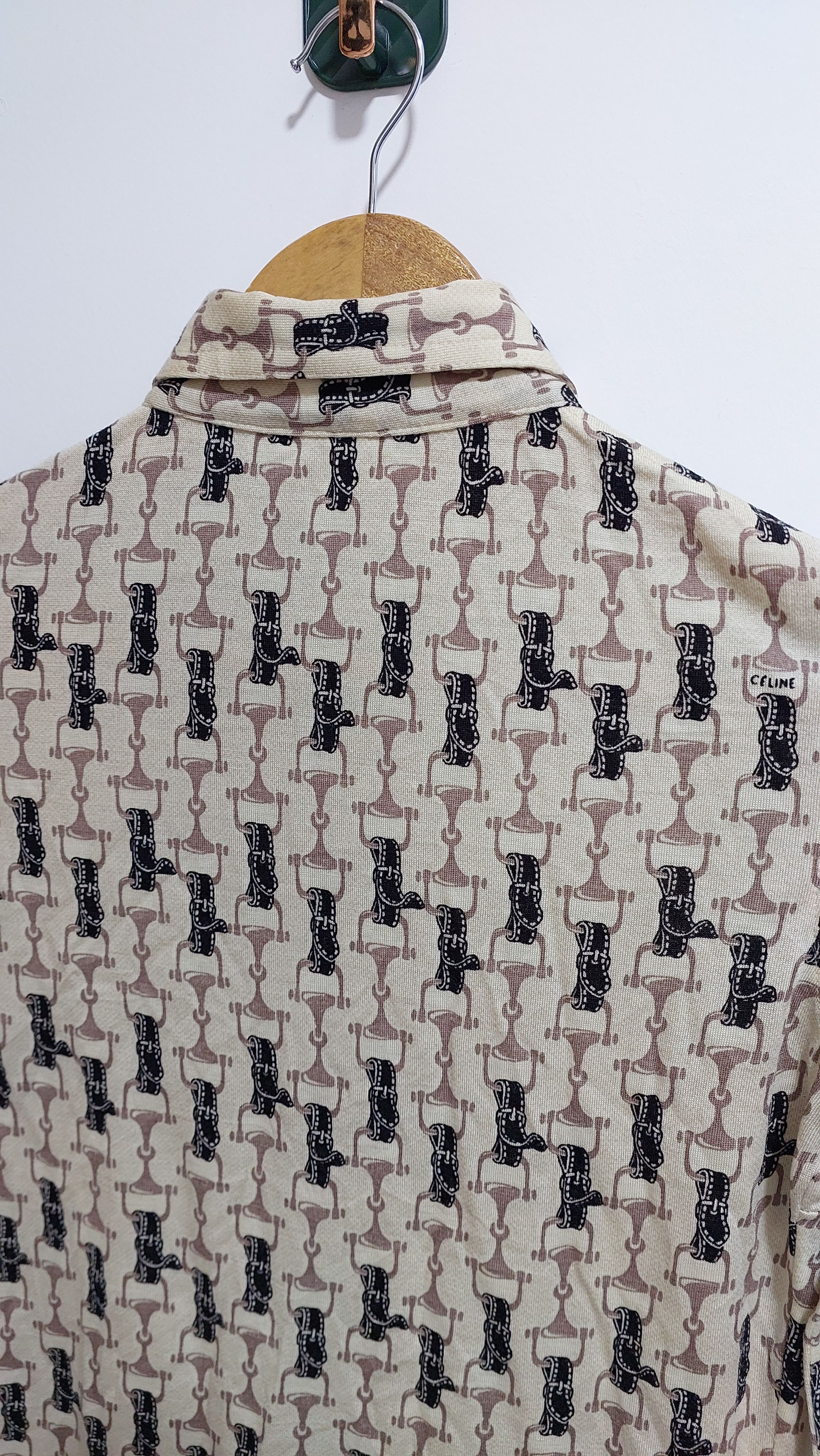 Celine × Vintage VINTAGE CELINE PARIS WOMEN'S SHIRT Size S / US 4 / IT 40 - 2 Thumbnail