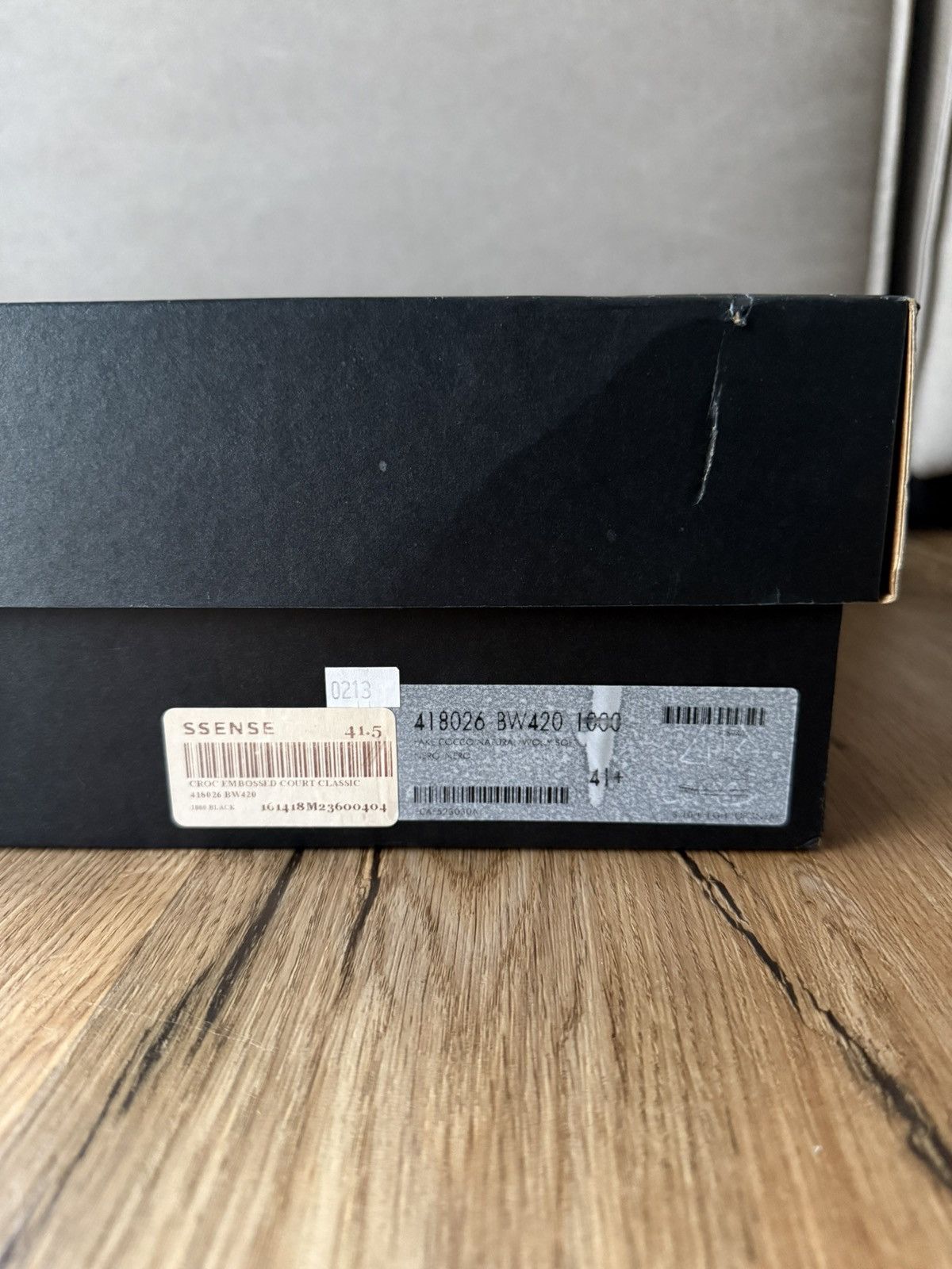 Saint Laurent Paris Saint Laurent Paris SL/10H Court Classic – Black Croc – Hedi Size US 8.5 / EU 41-42 - 15 Thumbnail