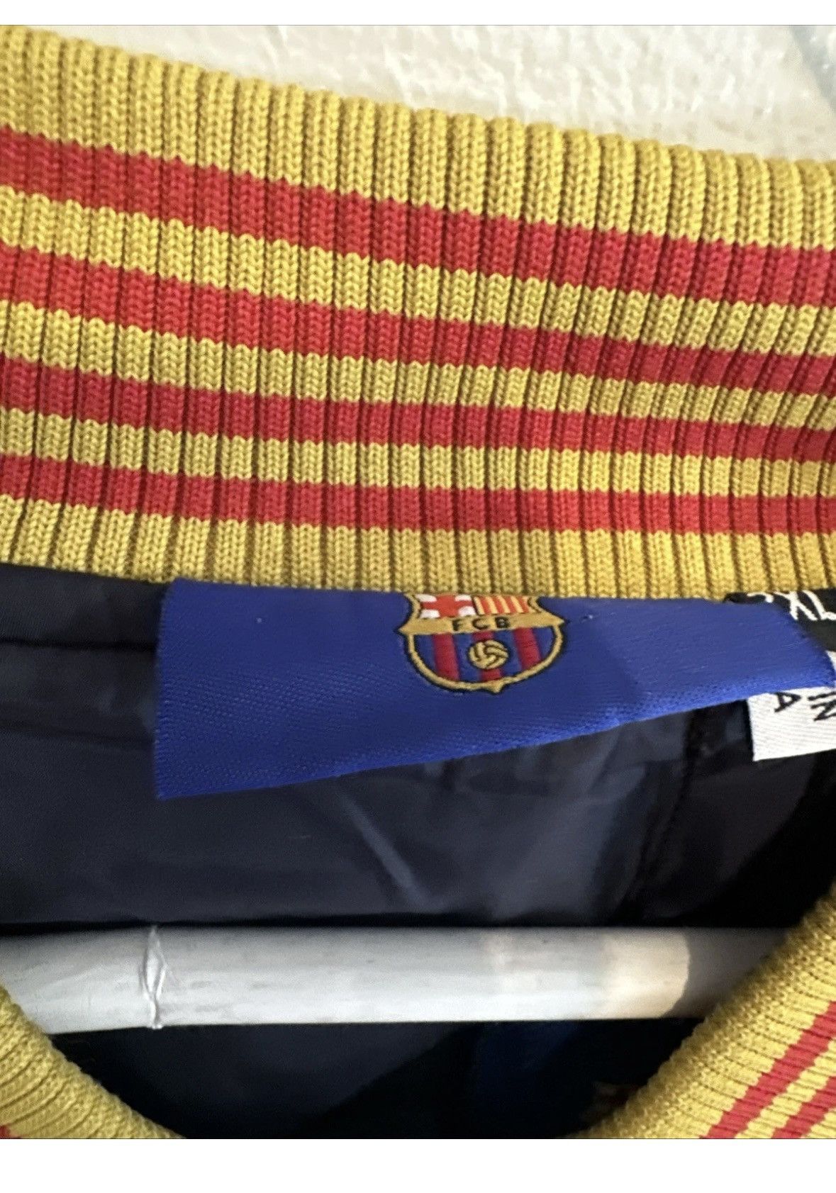 Other FCB Barcelona Supporter's Full-Snap Varsity Jacket - Navy Size US XXL / EU 58 / 5 - 5 Thumbnail