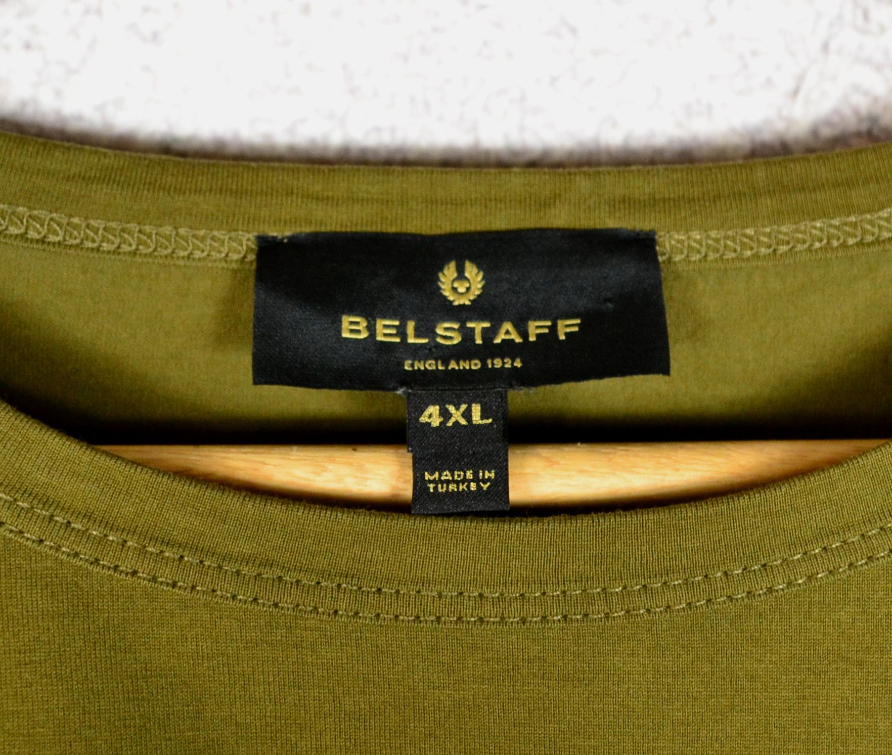 Belstaff Belstaff OliveT-Shirt Size US XXL / EU 58 / 5 - 4 Thumbnail