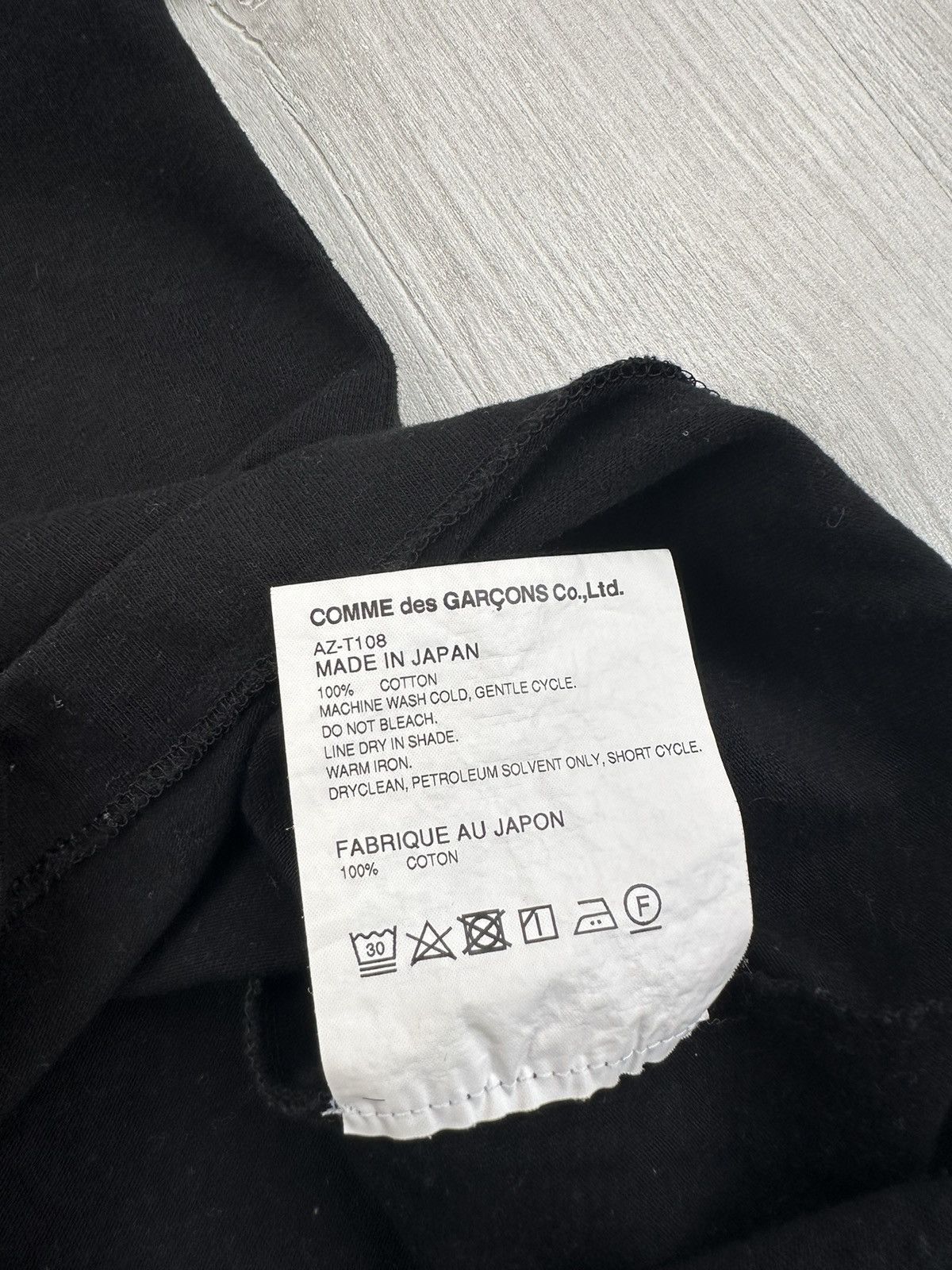 Comme des Garcons CDG Play Comme Des Garcons Black Logo Tee Tshirt Size US S / EU 44-46 / 1 - 6 Thumbnail