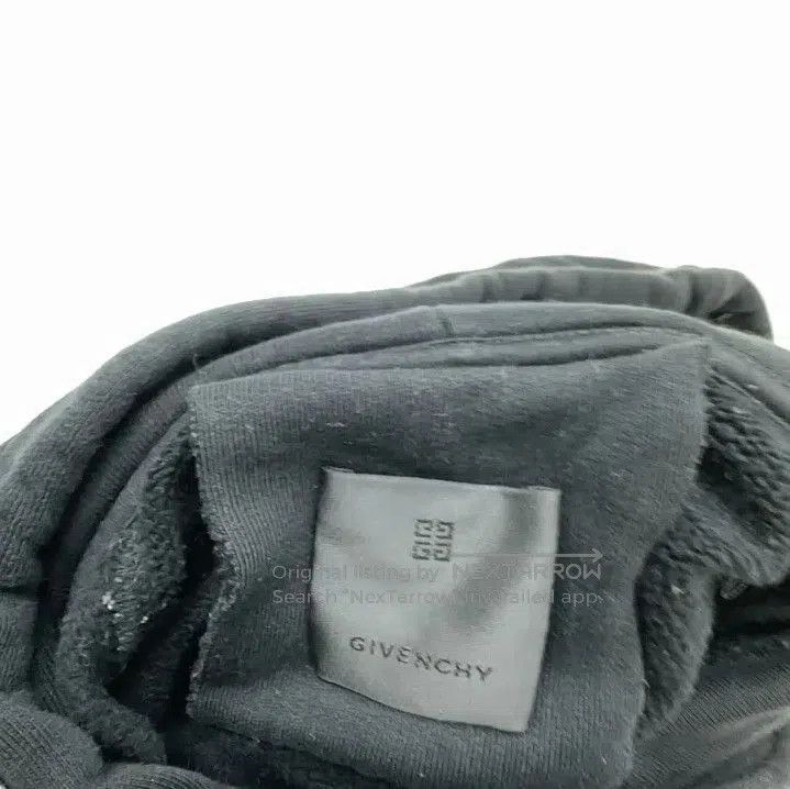 Givenchy Givenchy SS21 Gothic Logo Fleece Hoodie. Size US XL / EU 56 / 4 - 4 Thumbnail