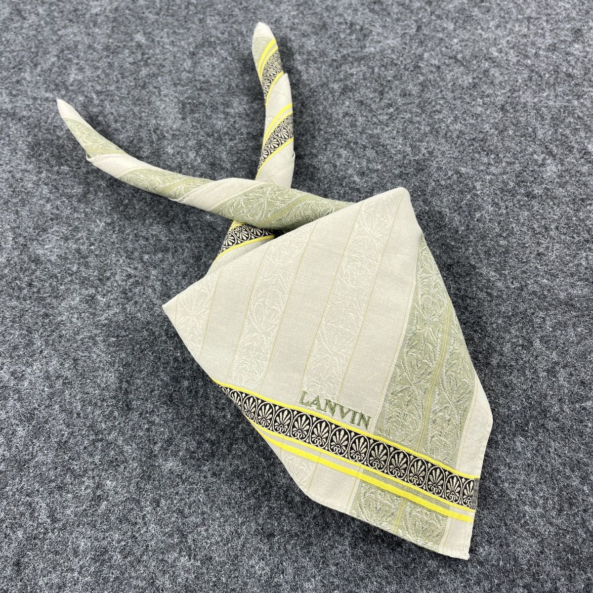 Lanvin Lanvin Handkerchief / Bandana / Neckerchief / Headscarf B328 Size ONE SIZE - 3 Thumbnail