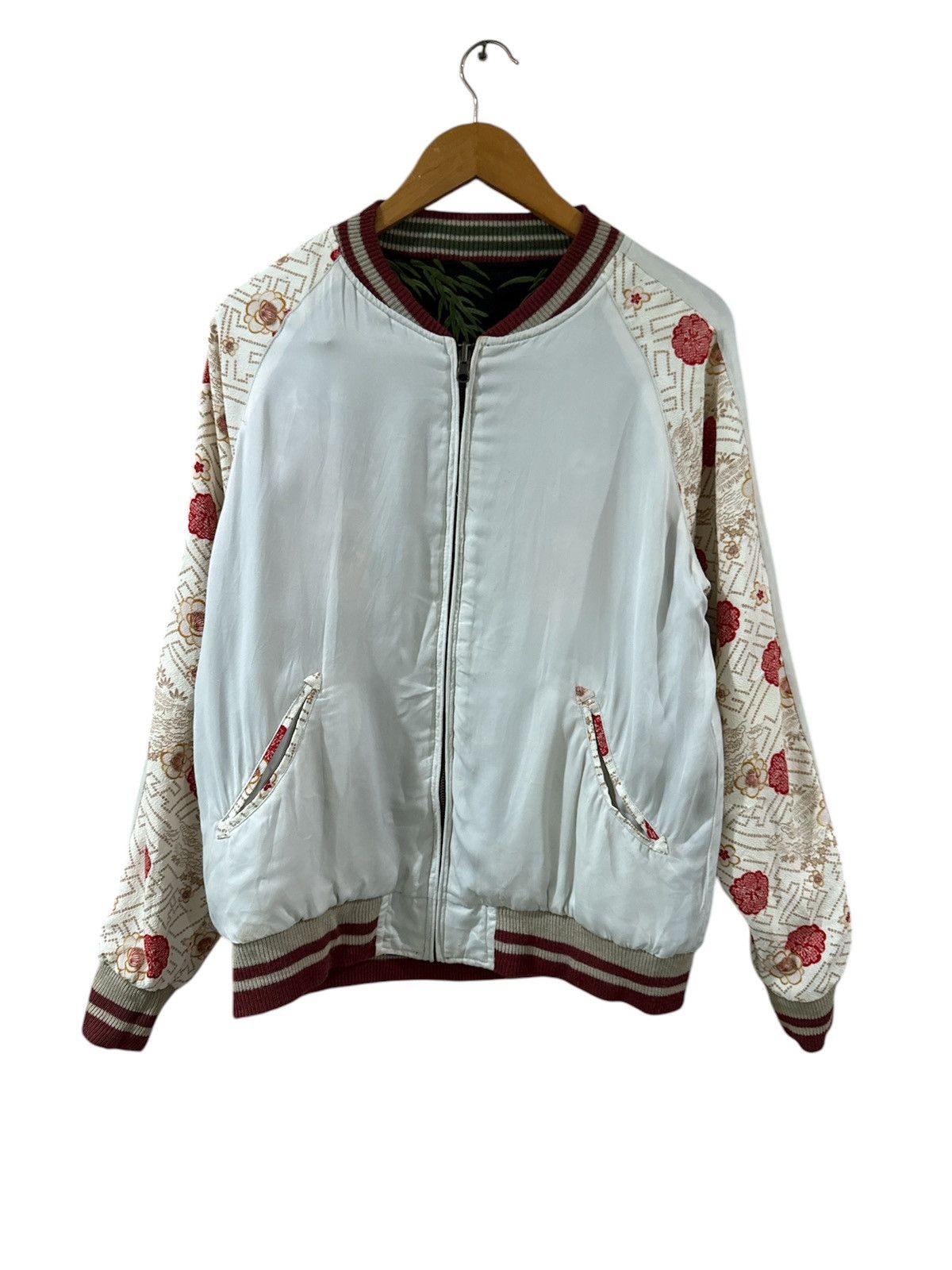 Japanese Brand Vintage Dorobo Nikki Kishimojin Reversible Sukajan Jacket Size US M / EU 48-50 / 2 - 4 Thumbnail