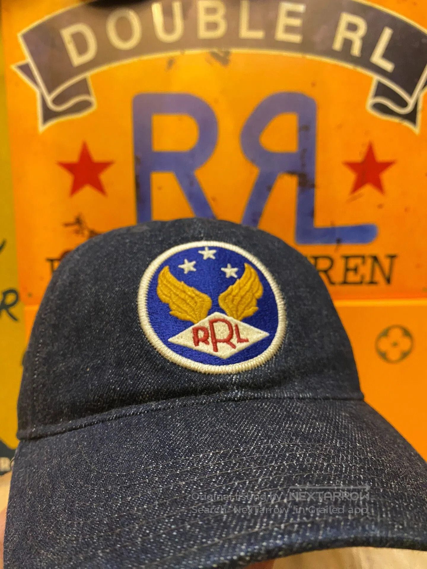 RRL Ralph Lauren Double RL RRL Military Angel Wing Trucker Cap. Size ONE SIZE - 4 Thumbnail
