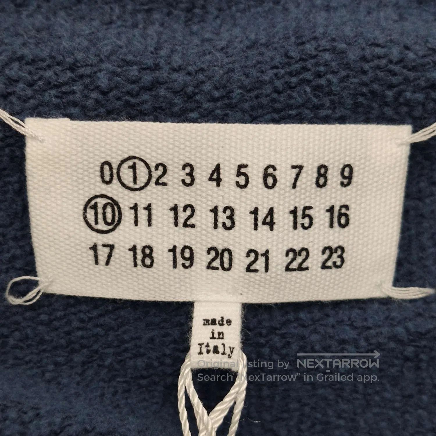 Maison Margiela Maison Margiela Cotton Crewneck Logo Sweatshirt M. Size US M / EU 48-50 / 2 - 3 Thumbnail