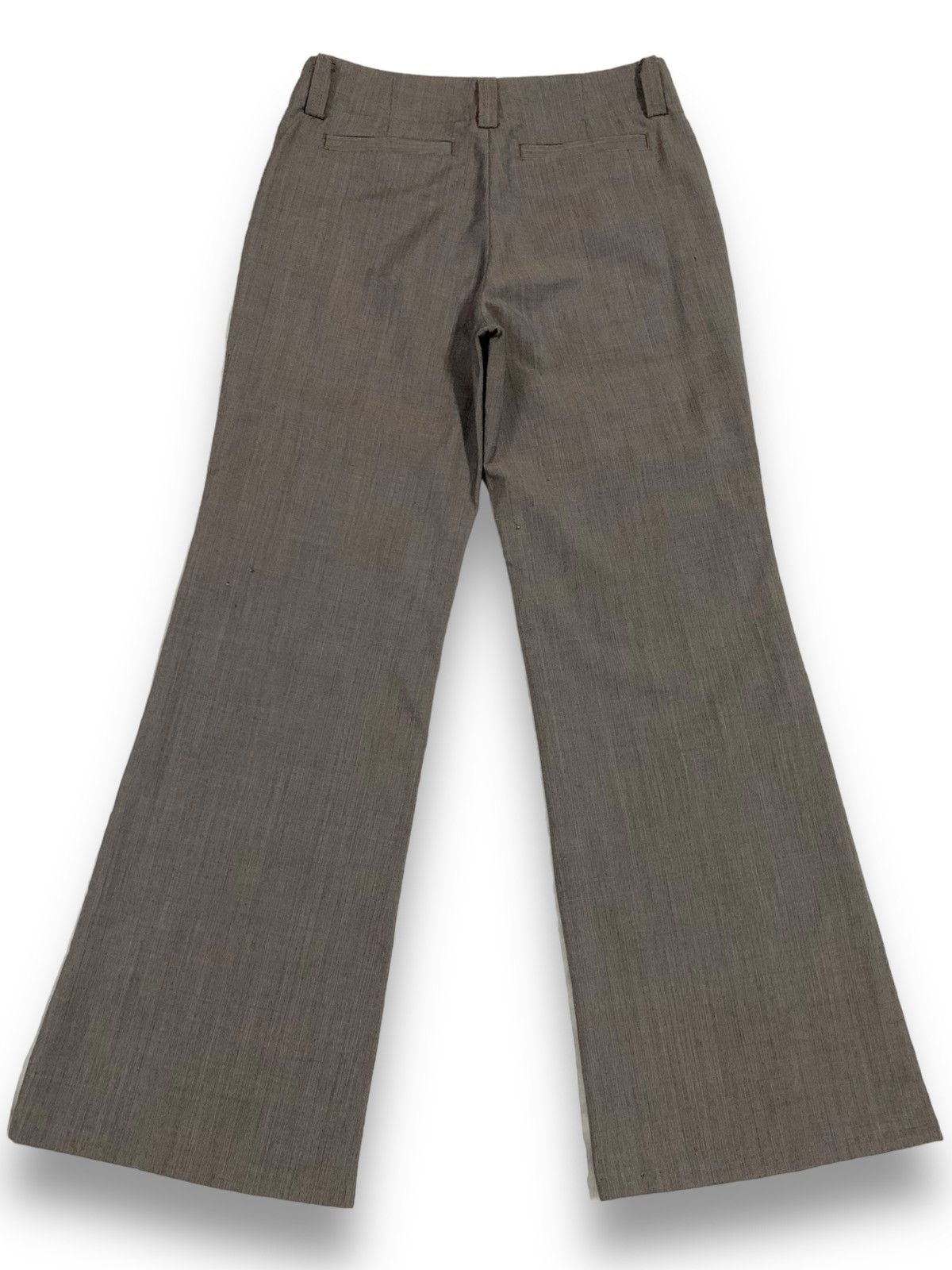 Comme des Garcons AD2002 Junya Watanabe Comme Des Garcons Wool Flared Pants Size US 29 - 2 Thumbnail