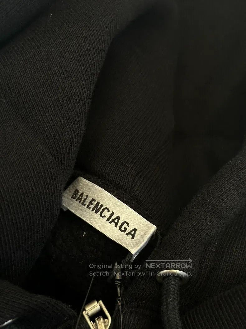 Balenciaga Balenciaga I Love Electronic Music Embroidered Hooded Jack Size US M / EU 48-50 / 2 - 7 Thumbnail