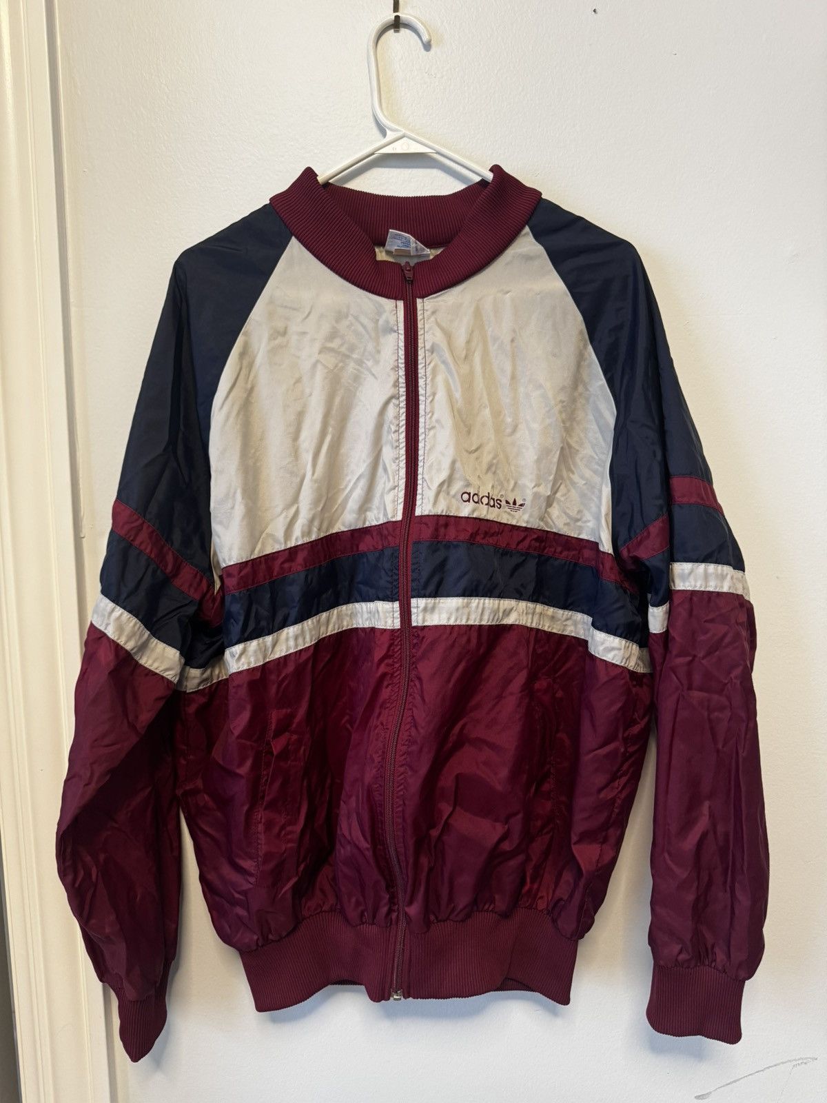 Adidas Vintage Adidas Originals Windbreaker Size US L / EU 52-54 / 3 - 3 Thumbnail