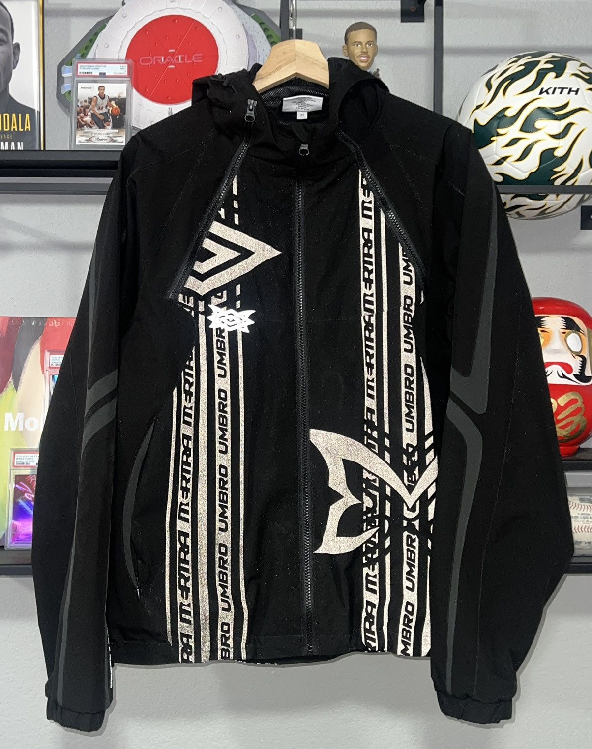 Mertra Mertra x Umbro 3M Reflective Black Jacket M Size US M / EU 48-50 / 2 - 8 Thumbnail