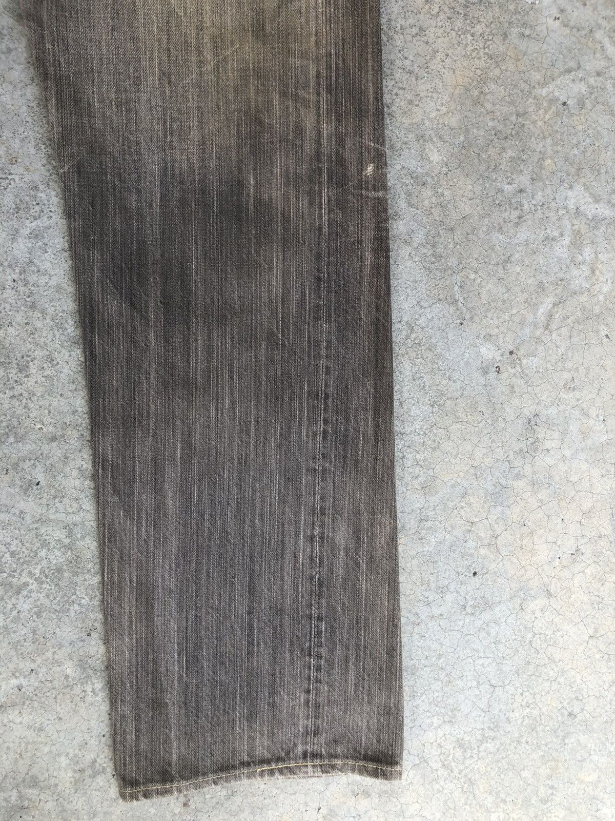 Sugar Cane Vintage Sugarcane Selvedge Denim Distressed Denim Size US 33 - 6 Thumbnail