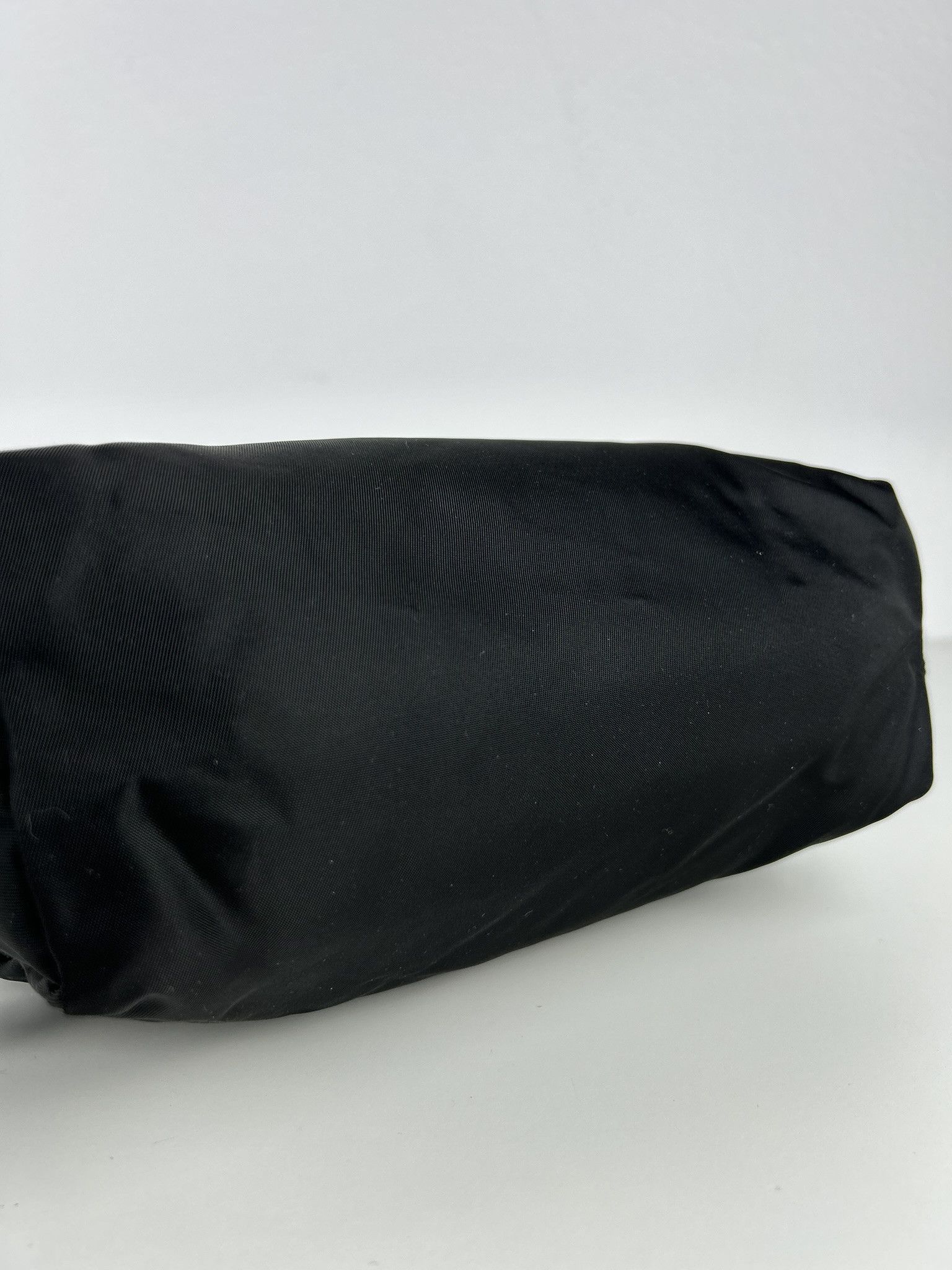 Prada Vintage prada nylon triangle logo clutch/ toiletry bag Size ONE SIZE - 12 Thumbnail