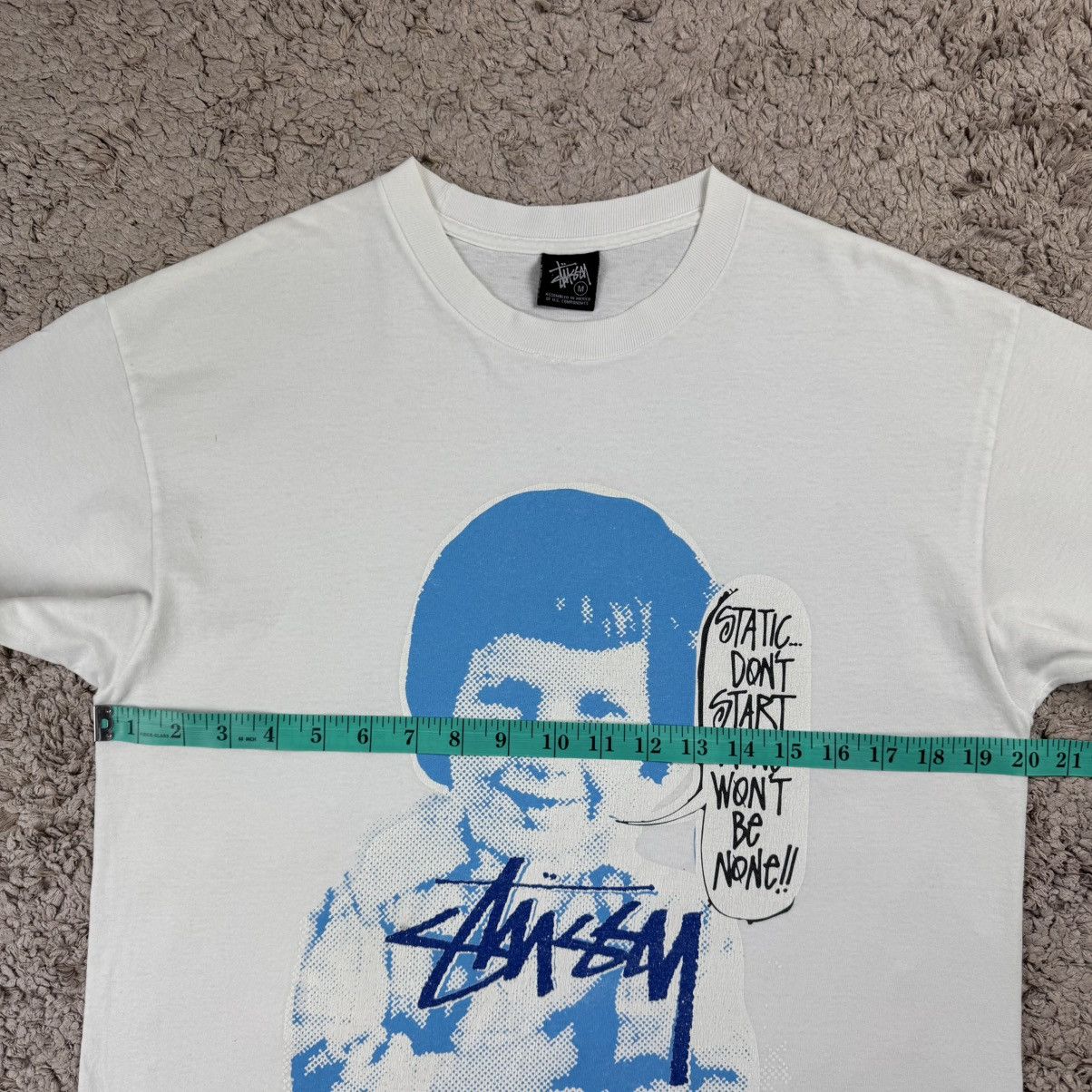 Stussy Vintage Stussy Static Child Photo T-shirt Size US M / EU 48-50 / 2 - 15 Thumbnail