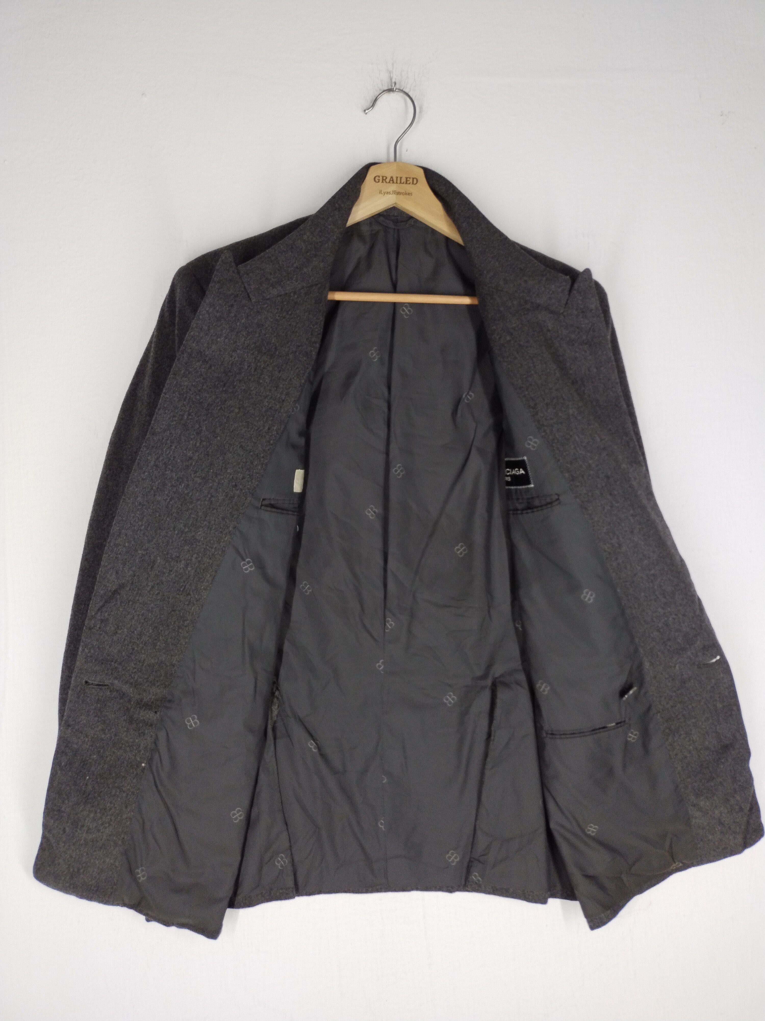 Balenciaga Balenciaga Paris Vintage Cashmere Coat Size US M / EU 48-50 / 2 - 6 Thumbnail