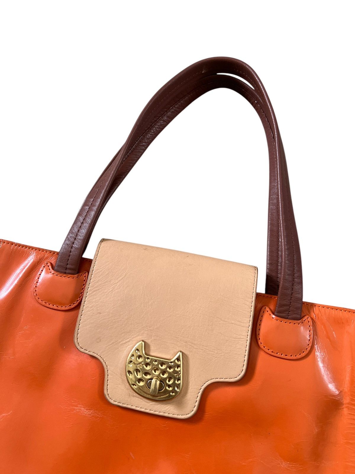 Issey Miyake × Tsumori Chisato Tsumori Chisato Faux Leather Shoulder Bag Size ONE SIZE - 3 Thumbnail