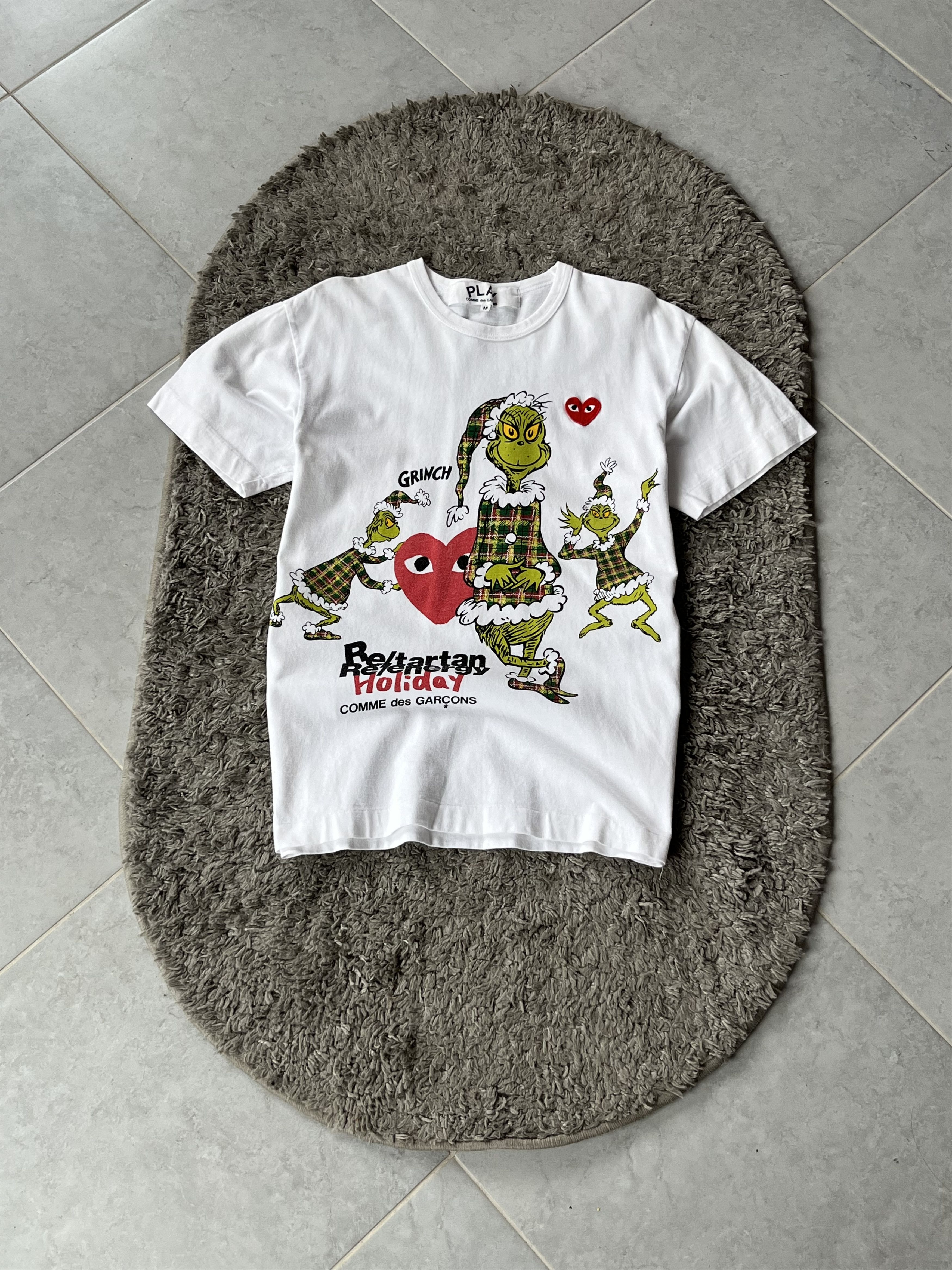 Comme des Garcons Vintage Tee Comme des Garcons x Grinch Y2K Style Streetwear Size US M / EU 48-50 / 2 - 1 Thumbnail