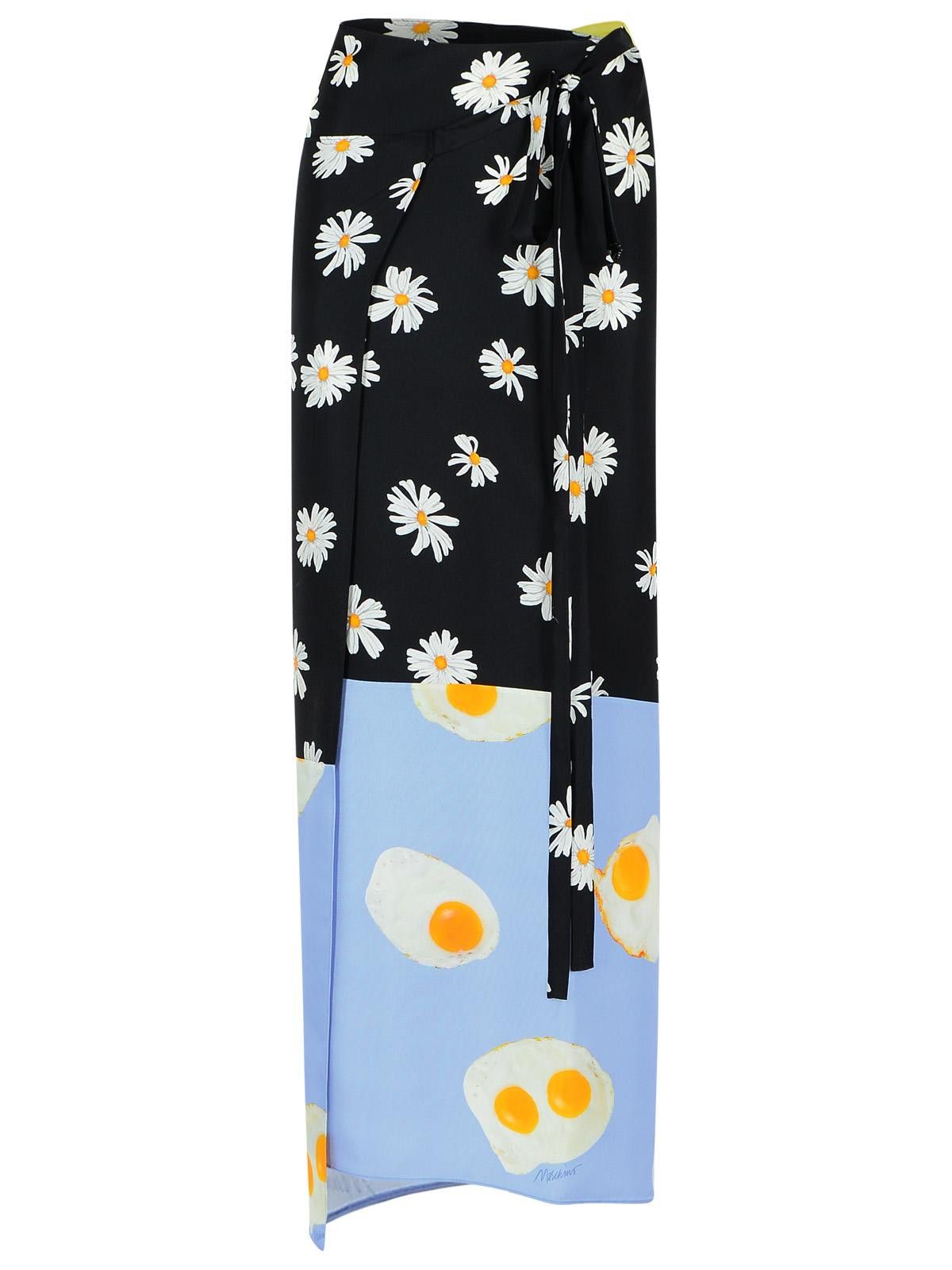 スカート Moschino Patchwork' Black Silk Skirt Moschino MOSCHINO 'Patchwork' Black Silk Skirt | Grailed