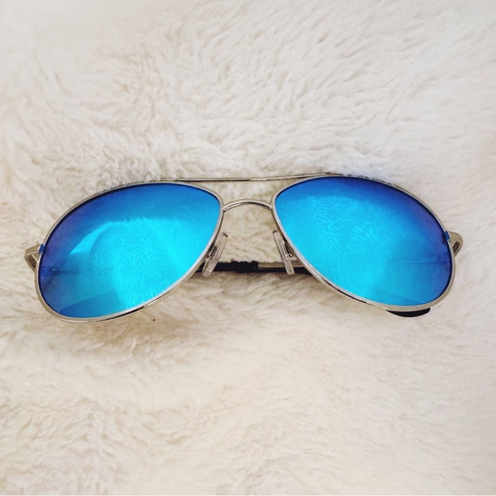 Other Jessa Blue Polarized Classic Aviator Sunglasses Size ONE SIZE - 1 Thumbnail