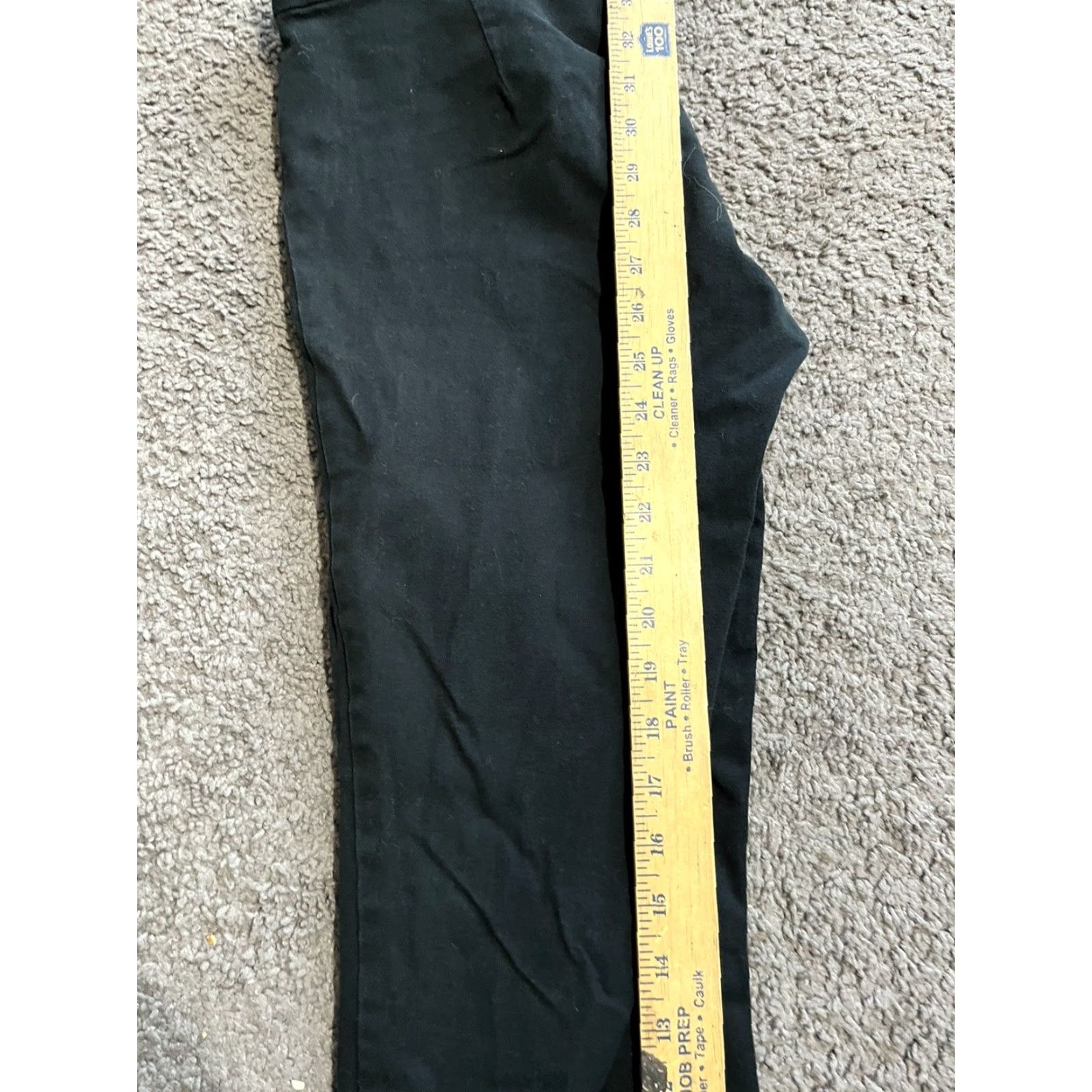 Gap VINTAGE Gap Women’s Pants Skinny 8 Regular Black Bi-Stretch Zip Pockets 90s/2000s Womens Size 30" / US 8 / IT 44 - 6 Thumbnail