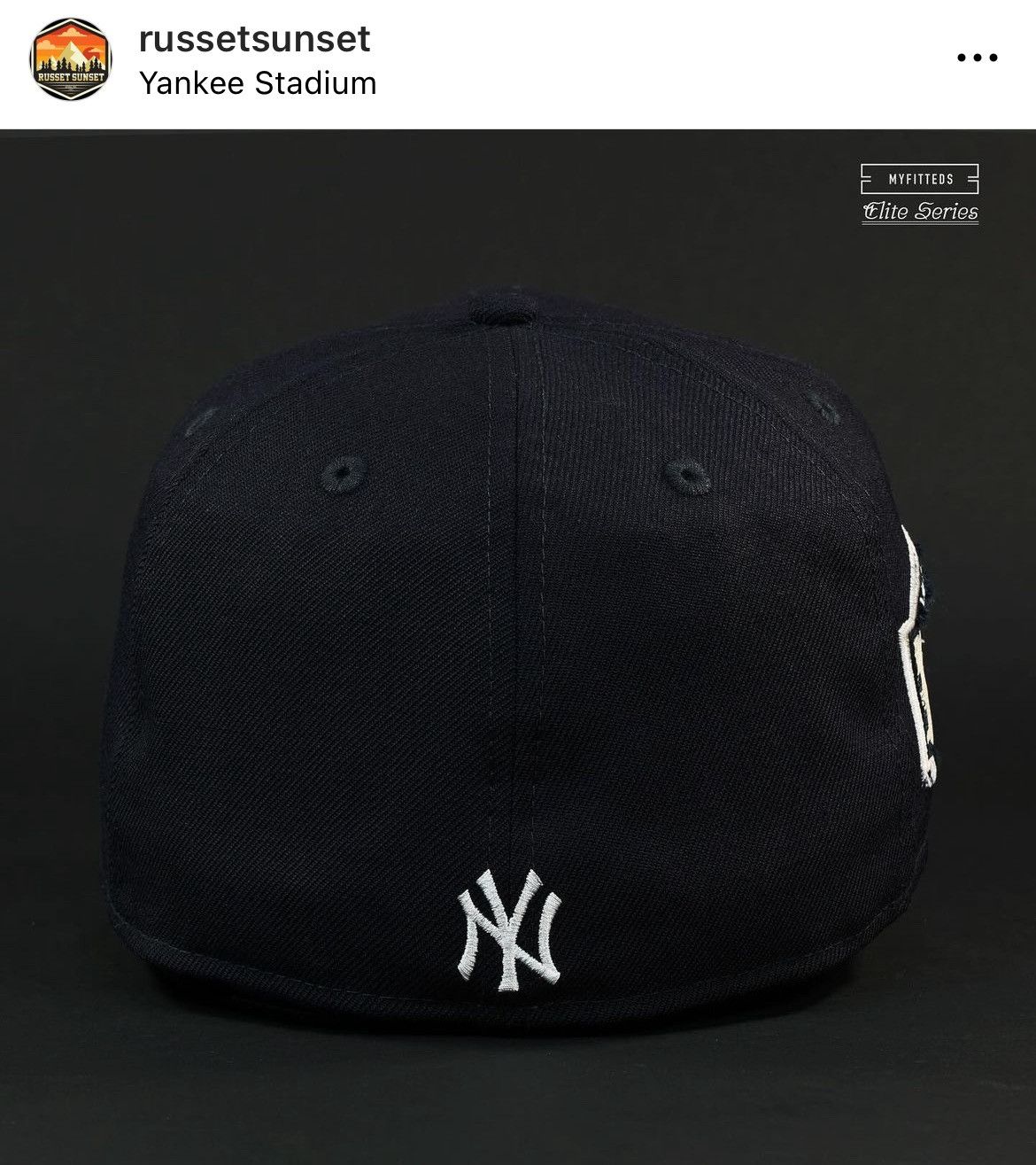 MyFitteds 7 3/8 NEW YORK YANKEES 1947 WORLD SERiES LEATHER PATCH Size ONE SIZE - 5 Thumbnail
