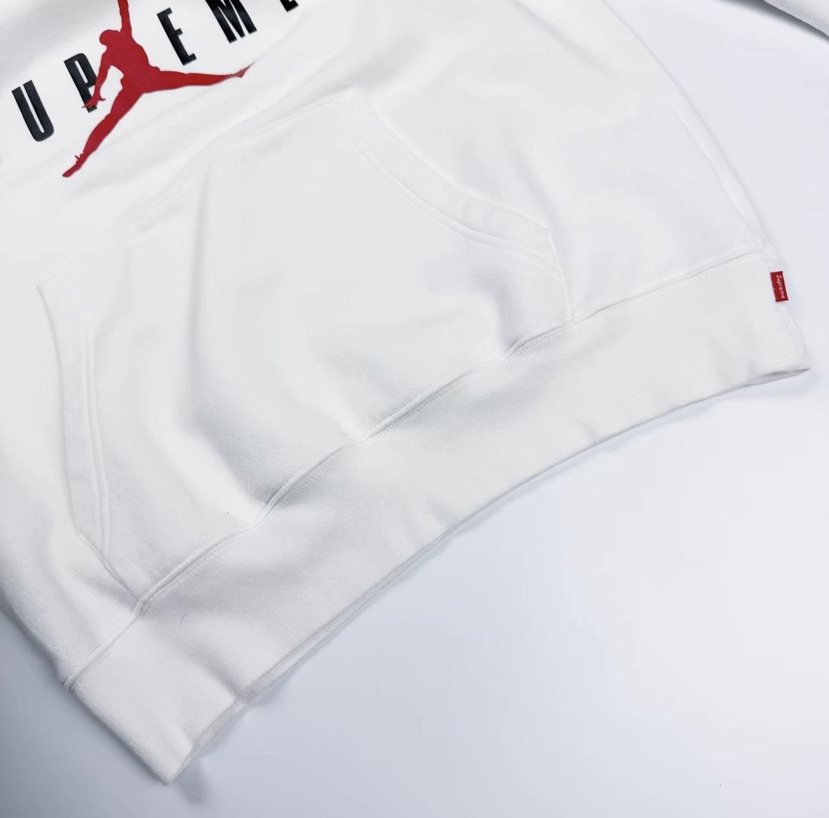 Jordan Brand × Supreme Supreme Jordan hooded pullover sweatershirt Size US XL / EU 56 / 4 - 4 Thumbnail