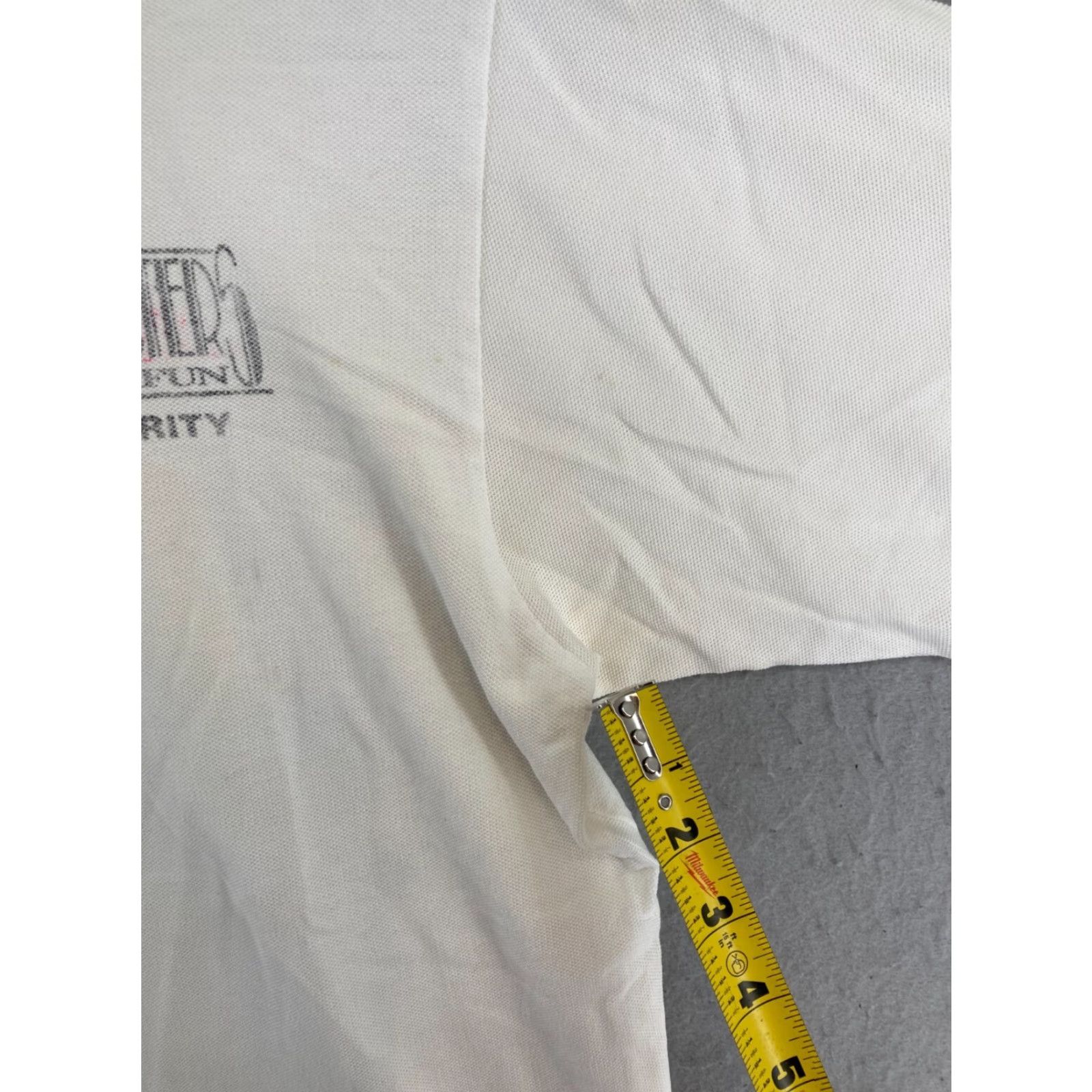 Vintage VINTAGE Hatterasman SECURITY Shirt Mens XL White Polo Classic T-Shirt Mens XL White Vintage 90s Size US XL / EU 56 / 4 - 6 Thumbnail