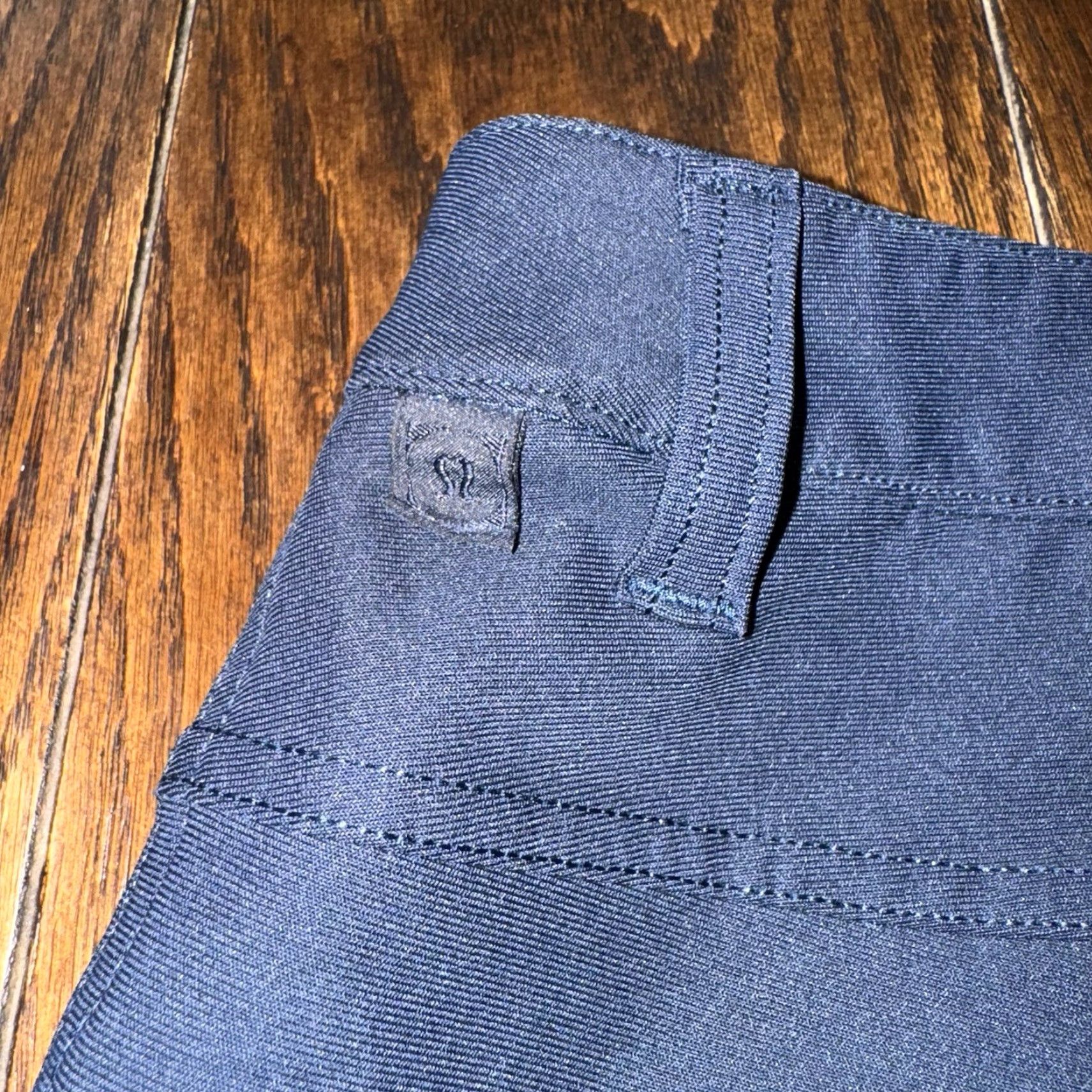 Lululemon Lululemon Men’s Pants Blue 38x33 Zip Pocket Stretch Regular Inseam 33" City Classic Activewear Athletic Golf Hiking Walking Man Mens Size US 38 / EU 54 - 7 Thumbnail