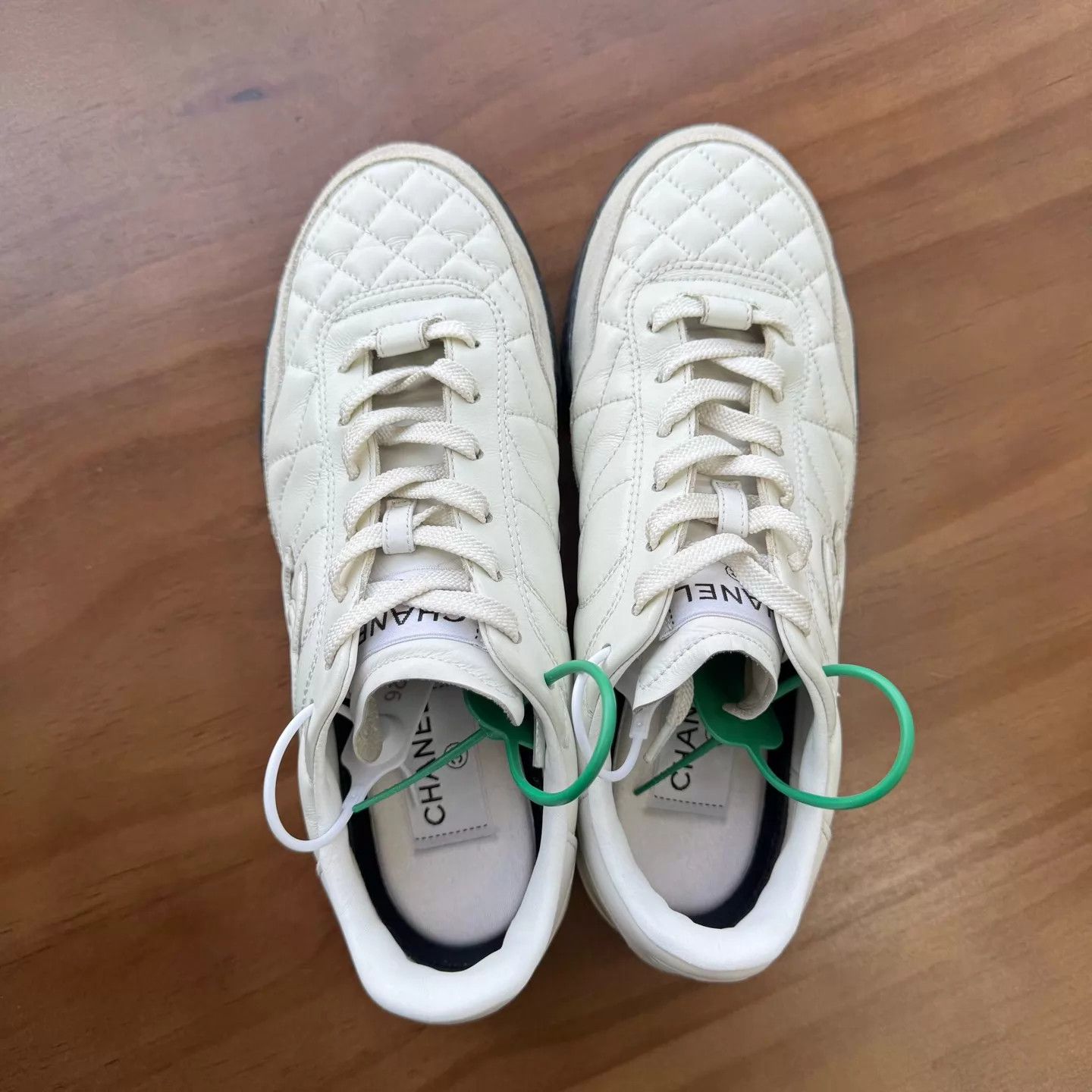 Chanel Chanel 25S De Trainer White 38 Mint Size US 7.5 / IT 37.5 - 5 Thumbnail