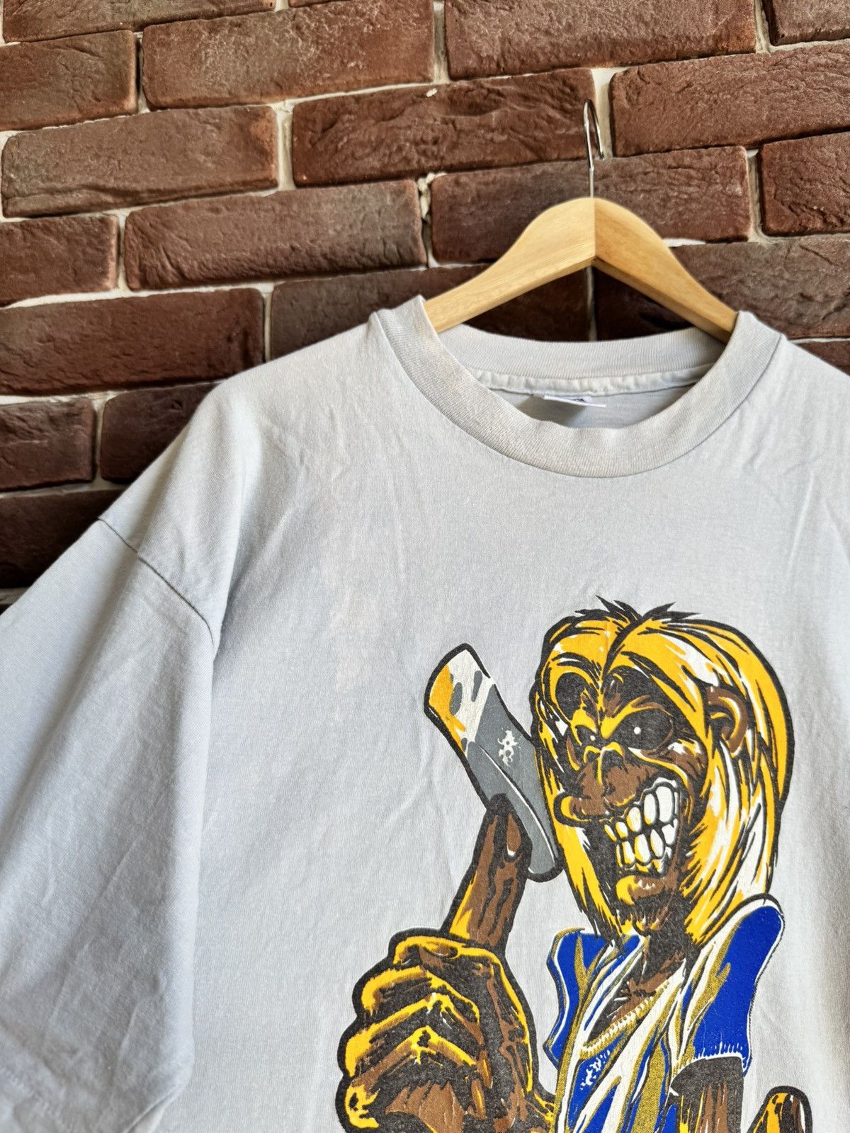 Vintage Vintage 90s Rare New Deal Skateboards Danny Sargent T shirt Size US XL / EU 56 / 4 - 3 Thumbnail