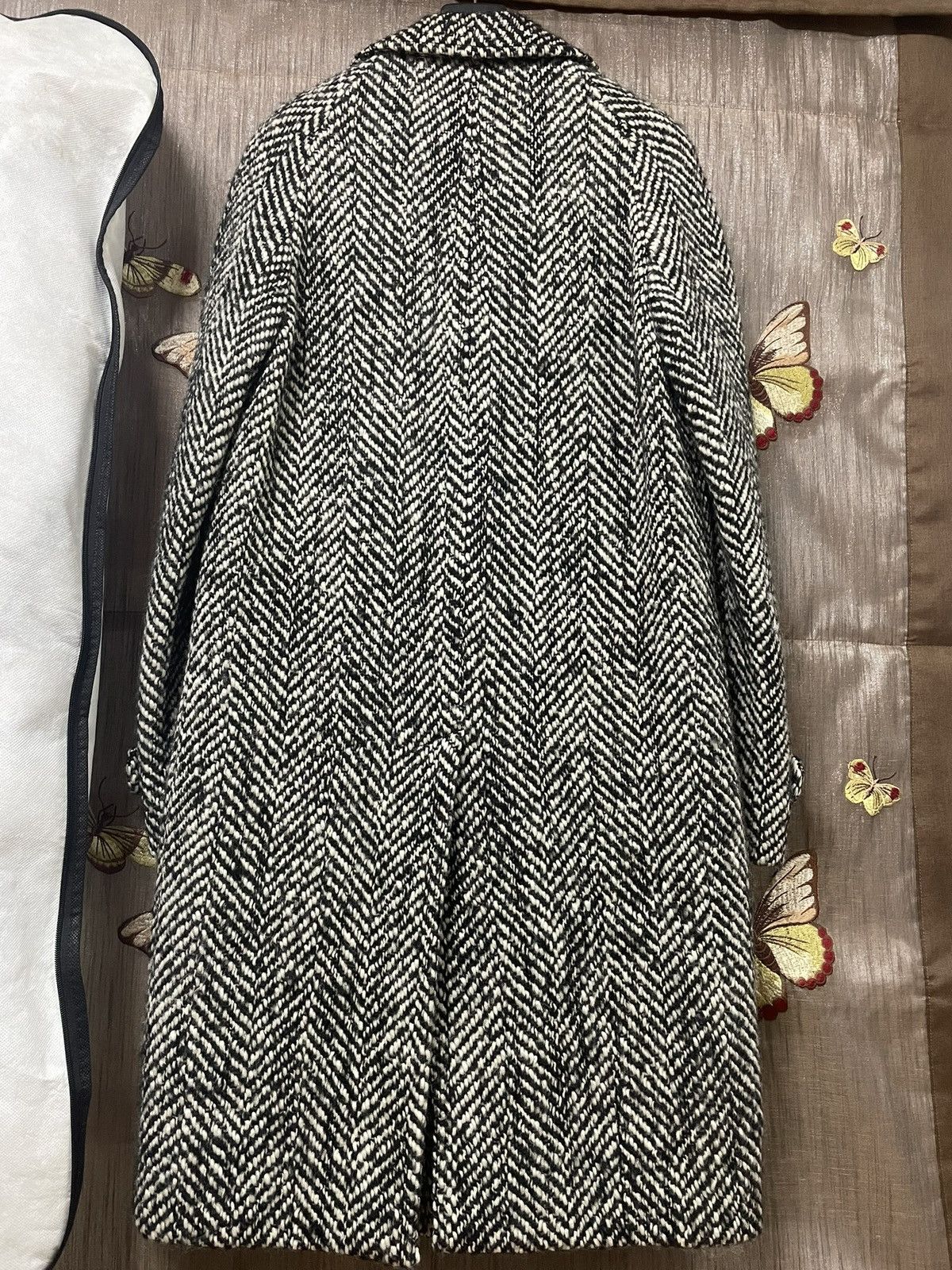 Saint Laurent Paris 14aw saint laurent Herringbone coat Size US S / EU 44-46 / 1 - 3 Thumbnail
