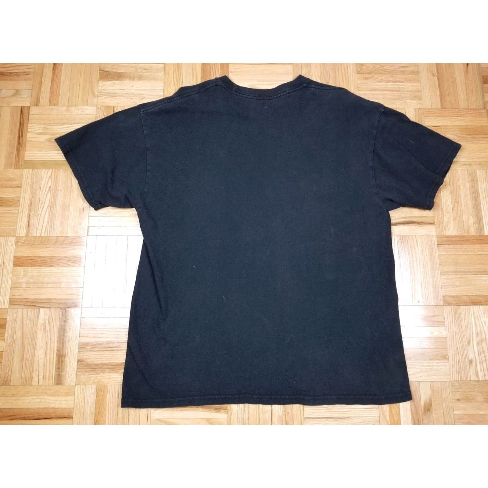 Vintage VINTAGE 90' BART SIMPSONS FAMILY PRINT BLACK T-SHIRT SZ LARGE Mens Size US L / EU 52-54 / 3 - 6 Thumbnail