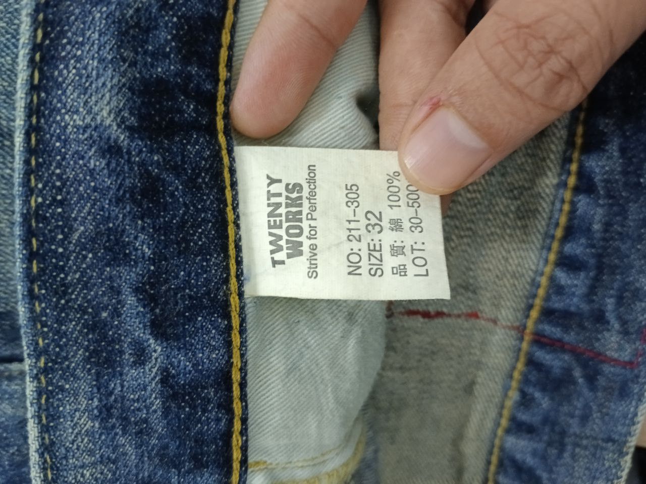 Japanese Brand FLARE RIPED TWENTY WORK DENIM PANTS Size US 32 / EU 48 - 7 Thumbnail