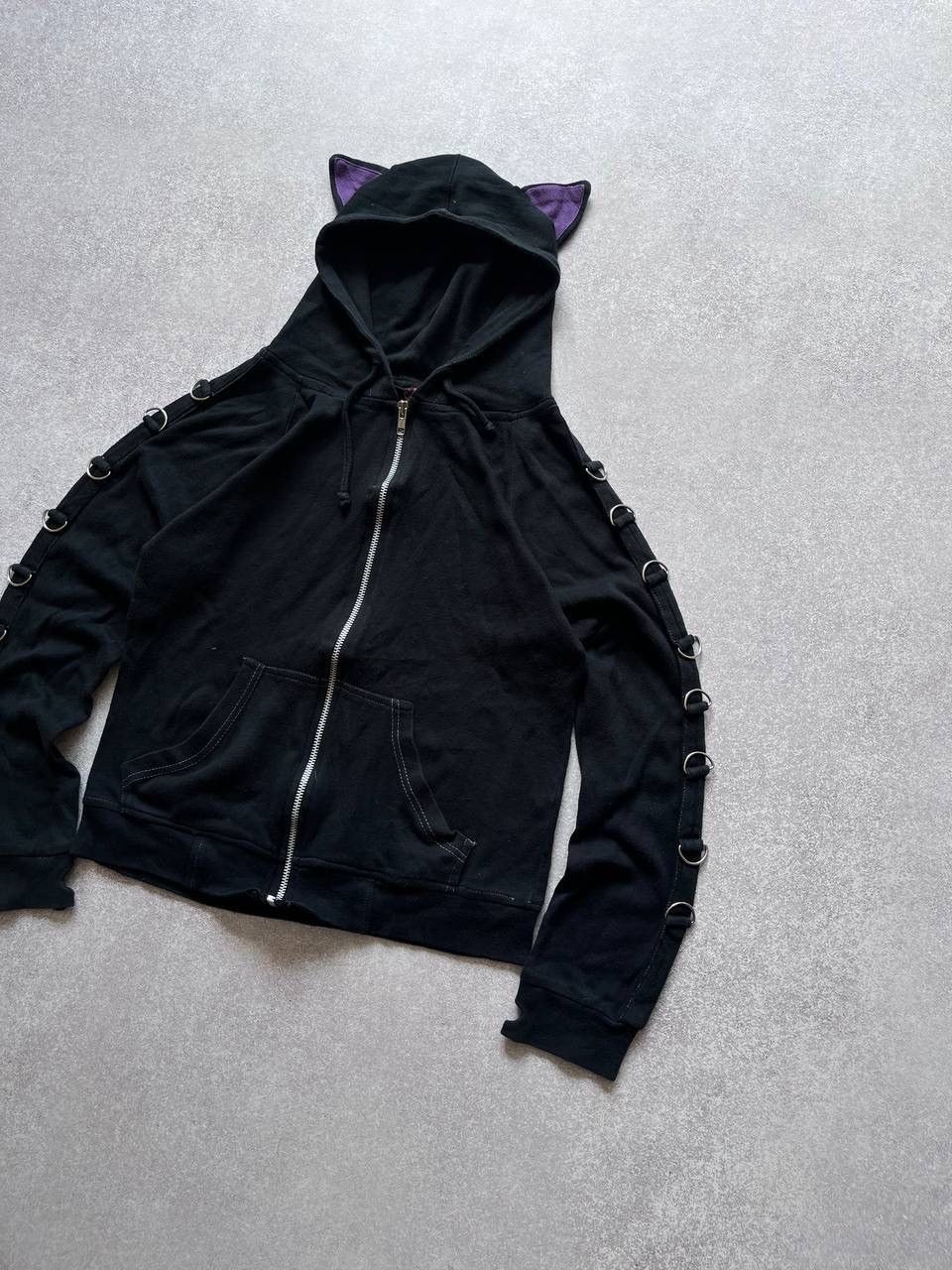 Japanese Brand Vintage Avantgarde Opium Alyx Style Boxy Hoodie Y2K L Size US L / EU 52-54 / 3 - 2 Thumbnail