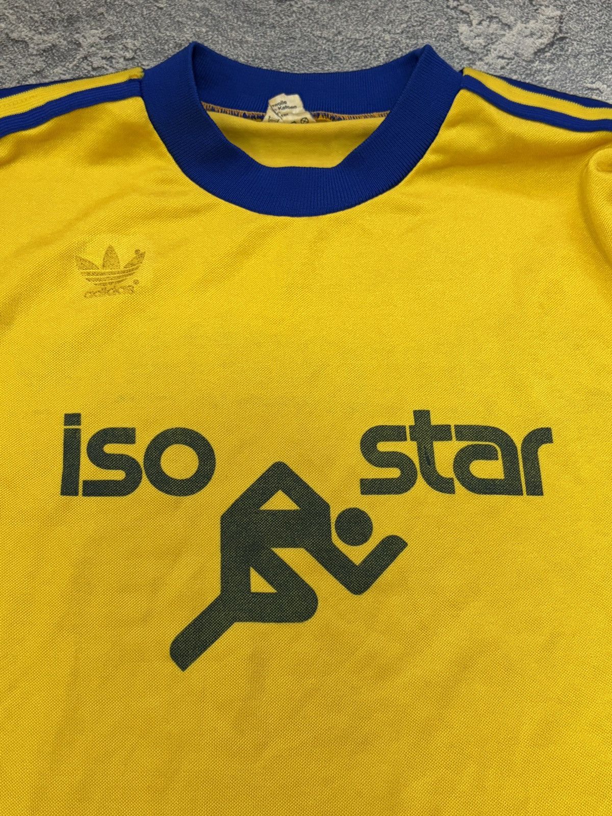 Adidas Vintage 70s Adidas Erima Isostar Ovomaltine Jersey Yellow M Size US M / EU 48-50 / 2 - 6 Thumbnail