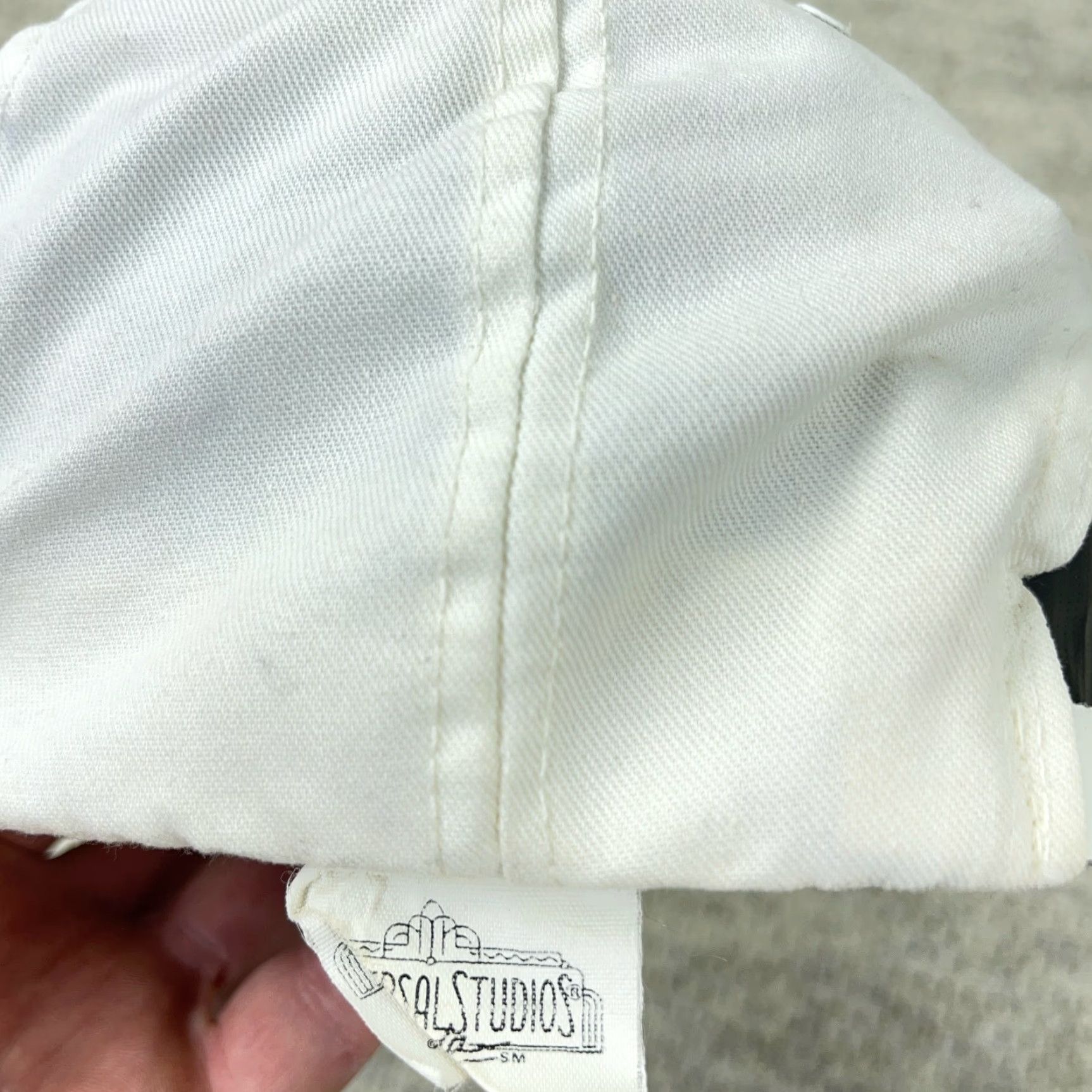 Vintage VINTAGE Universal Studios Hollywood Hat Baseball Cap One Size White 90s Era US Made Outdoor Mens Hats Size ONE SIZE - 5 Thumbnail