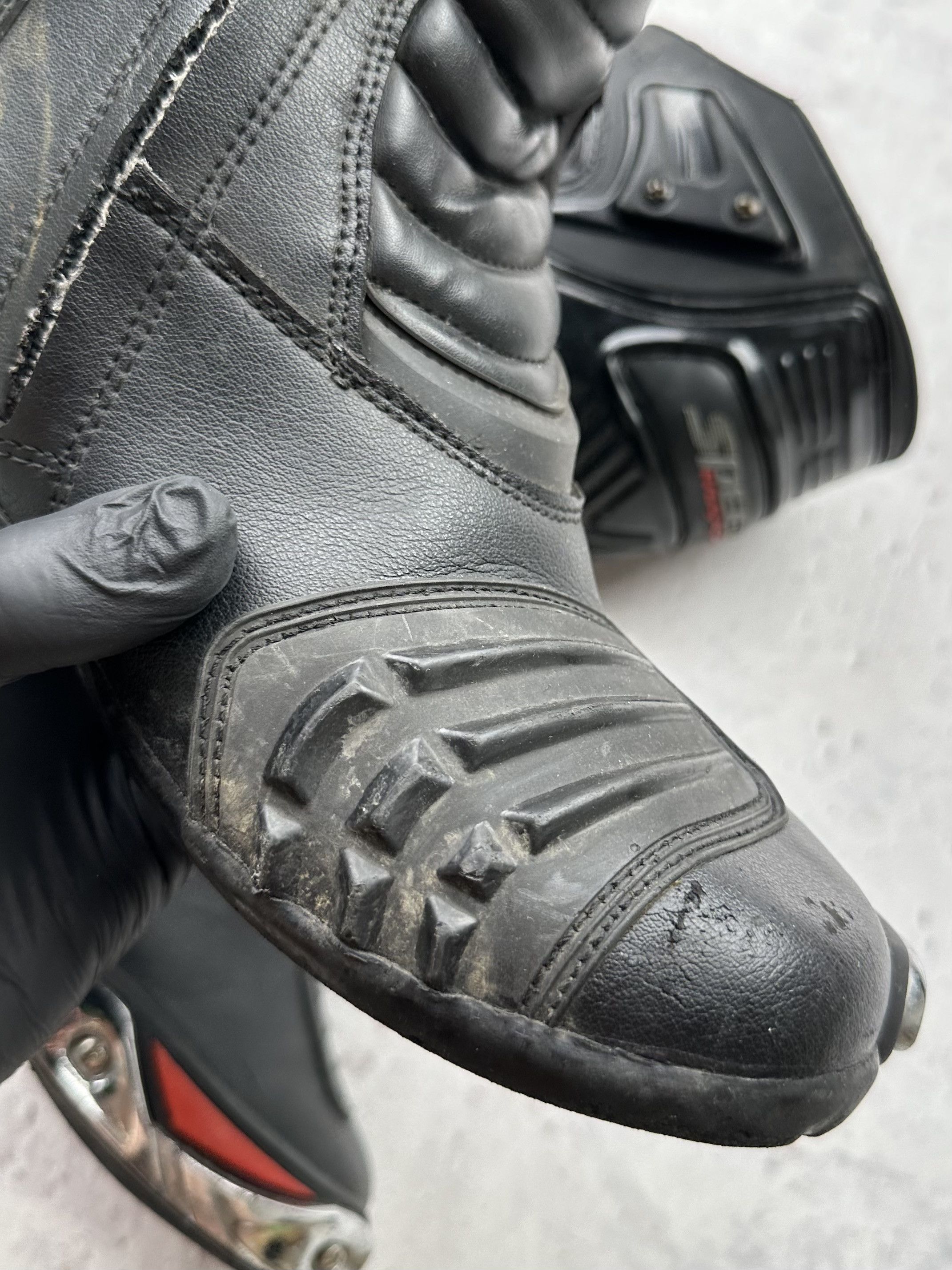 Japanese Brand Racing Moto Biker Hype Boots Size US 12 / EU 45 - 14 Thumbnail