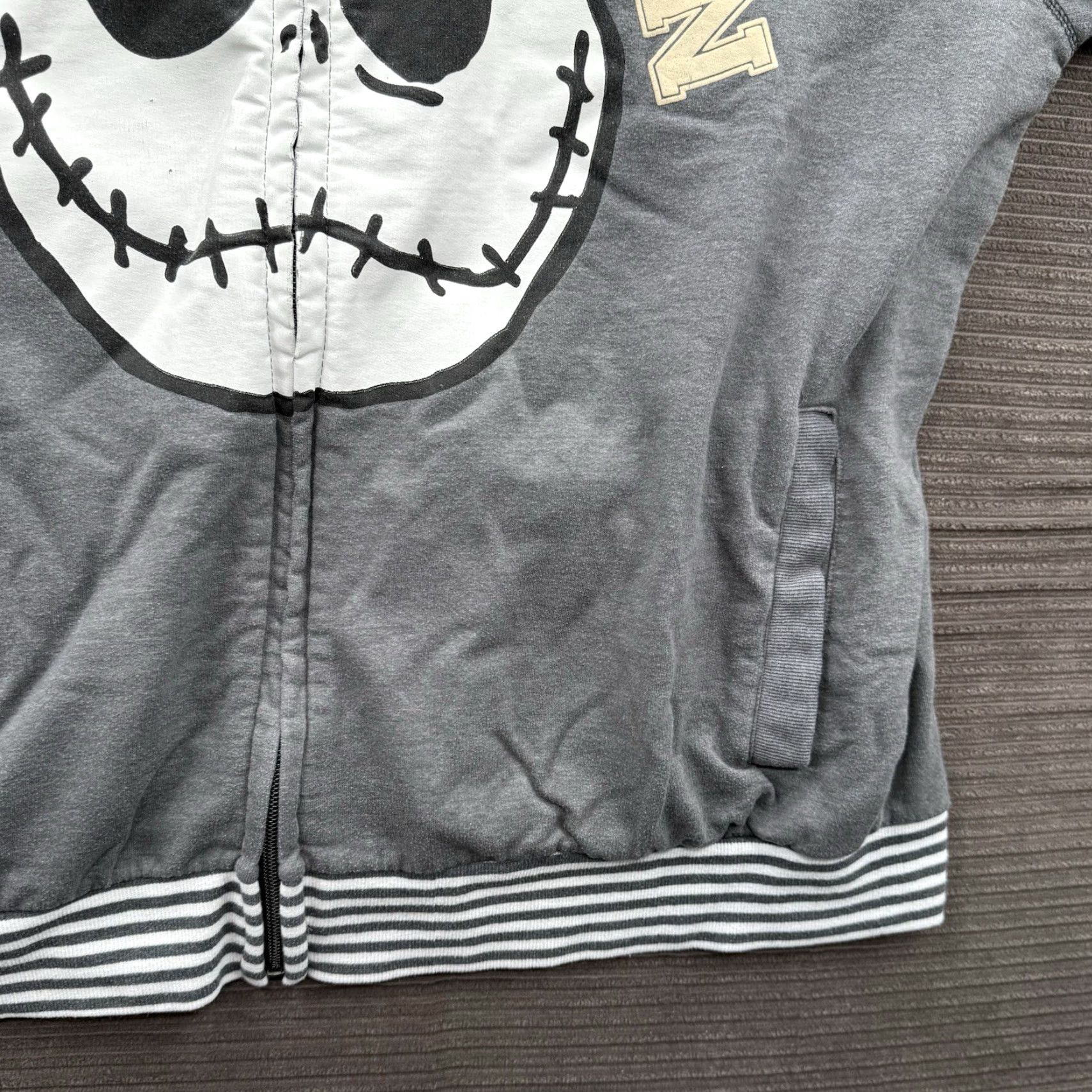 Disney Disney Parks Nightmare Before Christmas Jack Skellington Hoodie Women Gray XL Size XL / US 12-14 / IT 48-50 - 7 Thumbnail