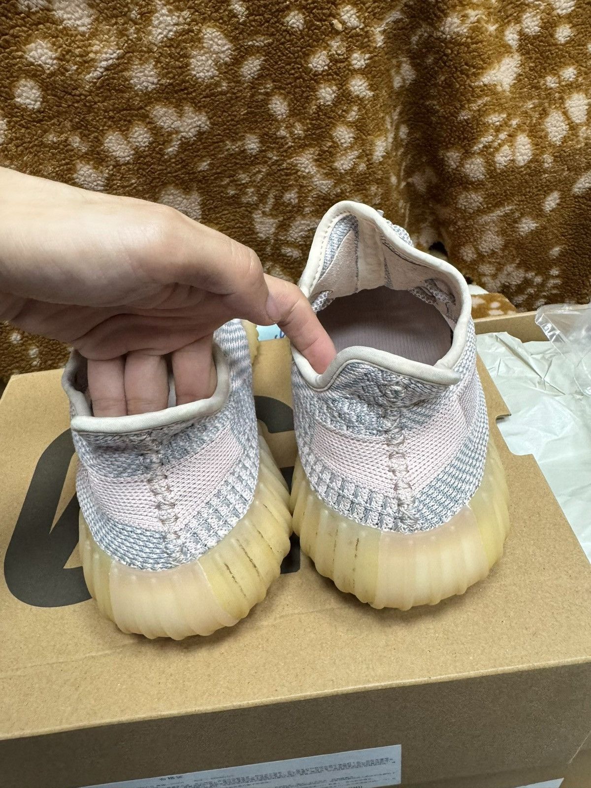 Adidas Adidas Yeezy 350 Synth, Asia Exclusive K37 Size US 7.5 / EU 40-41 - 8 Thumbnail