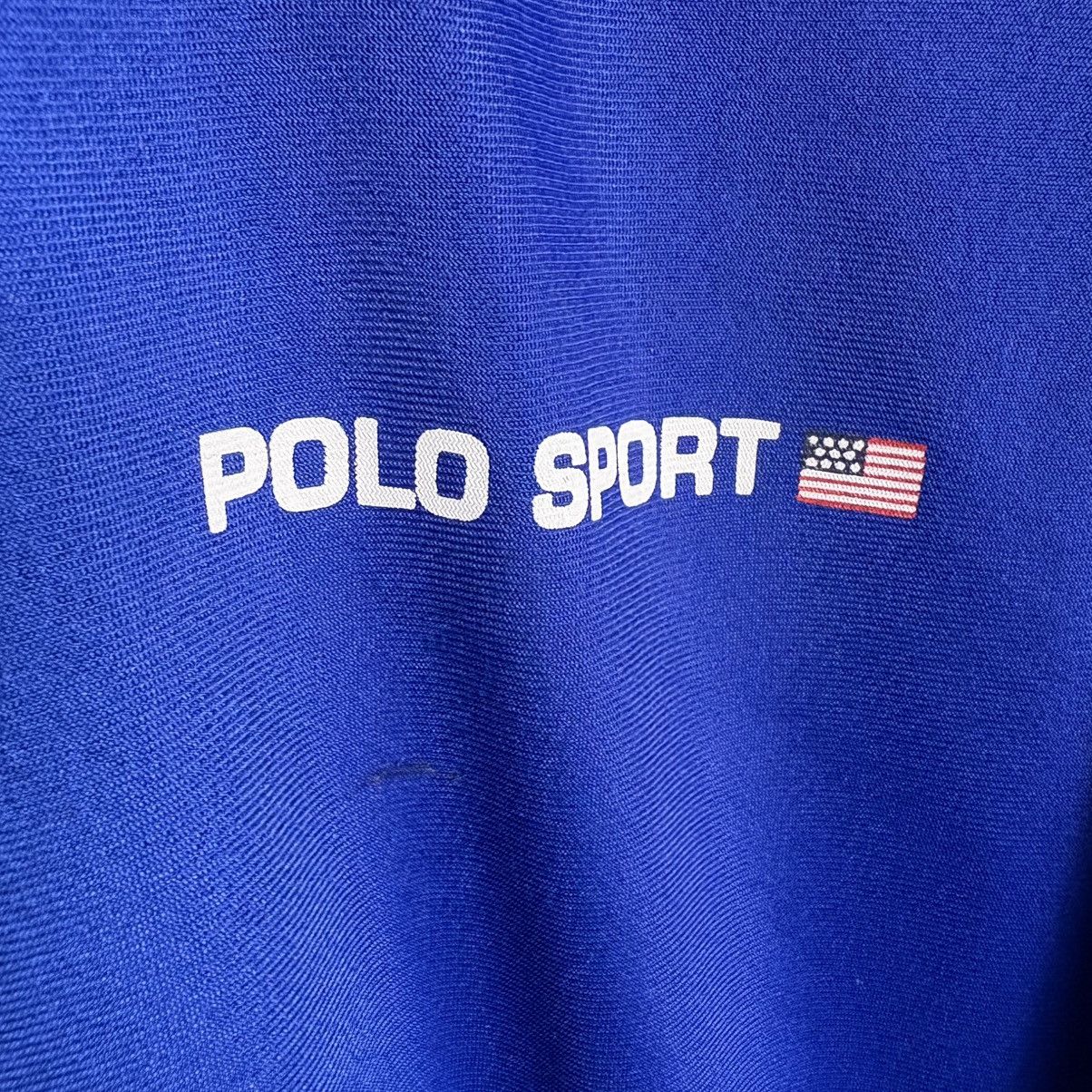 Polo Ralph Lauren Vintage 90s Polo Sport Ralph Lauren Logo Tracksuit Jacket Size US L / EU 52-54 / 3 - 7 Thumbnail
