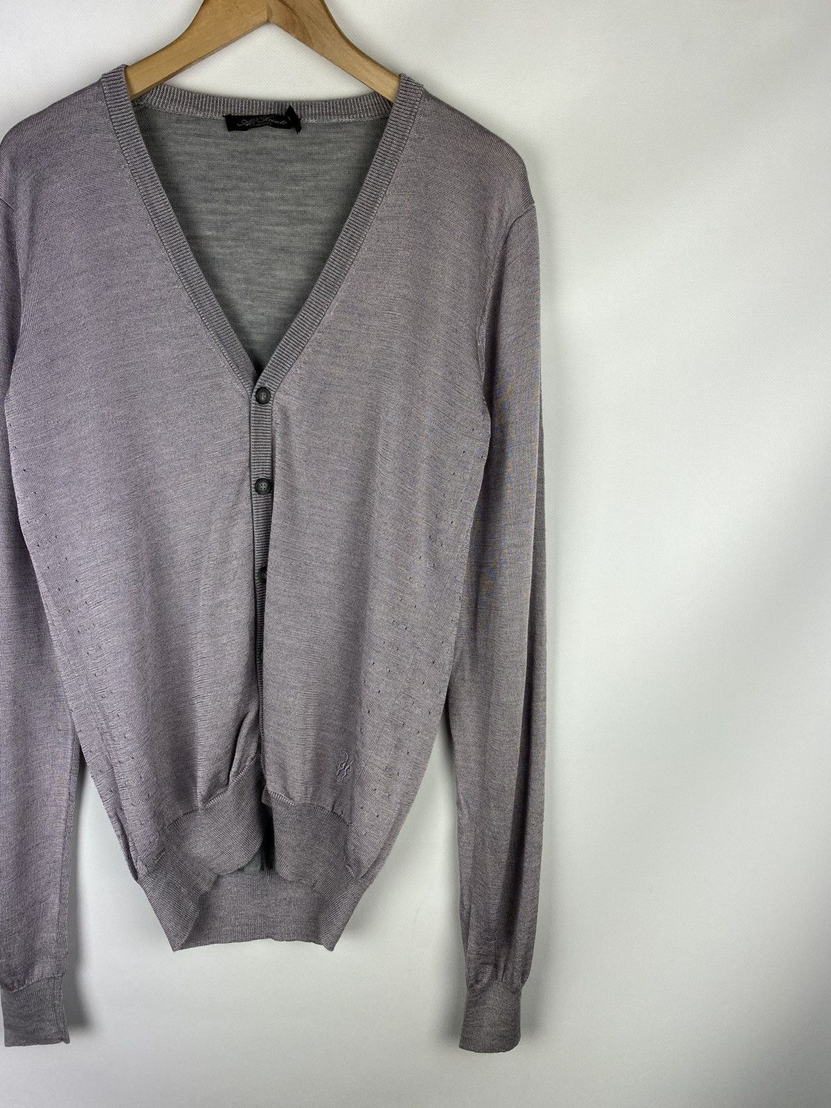 Allsaints Allsaints Shine Story wool cardigan sweater size L Size US L / EU 52-54 / 3 - 3 Thumbnail